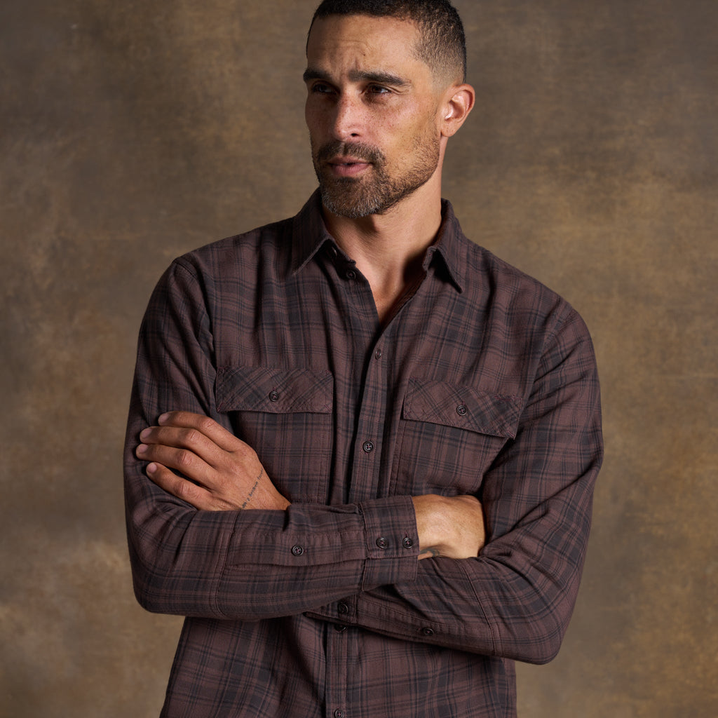 Redding Long Sleeve Plaid Shirt