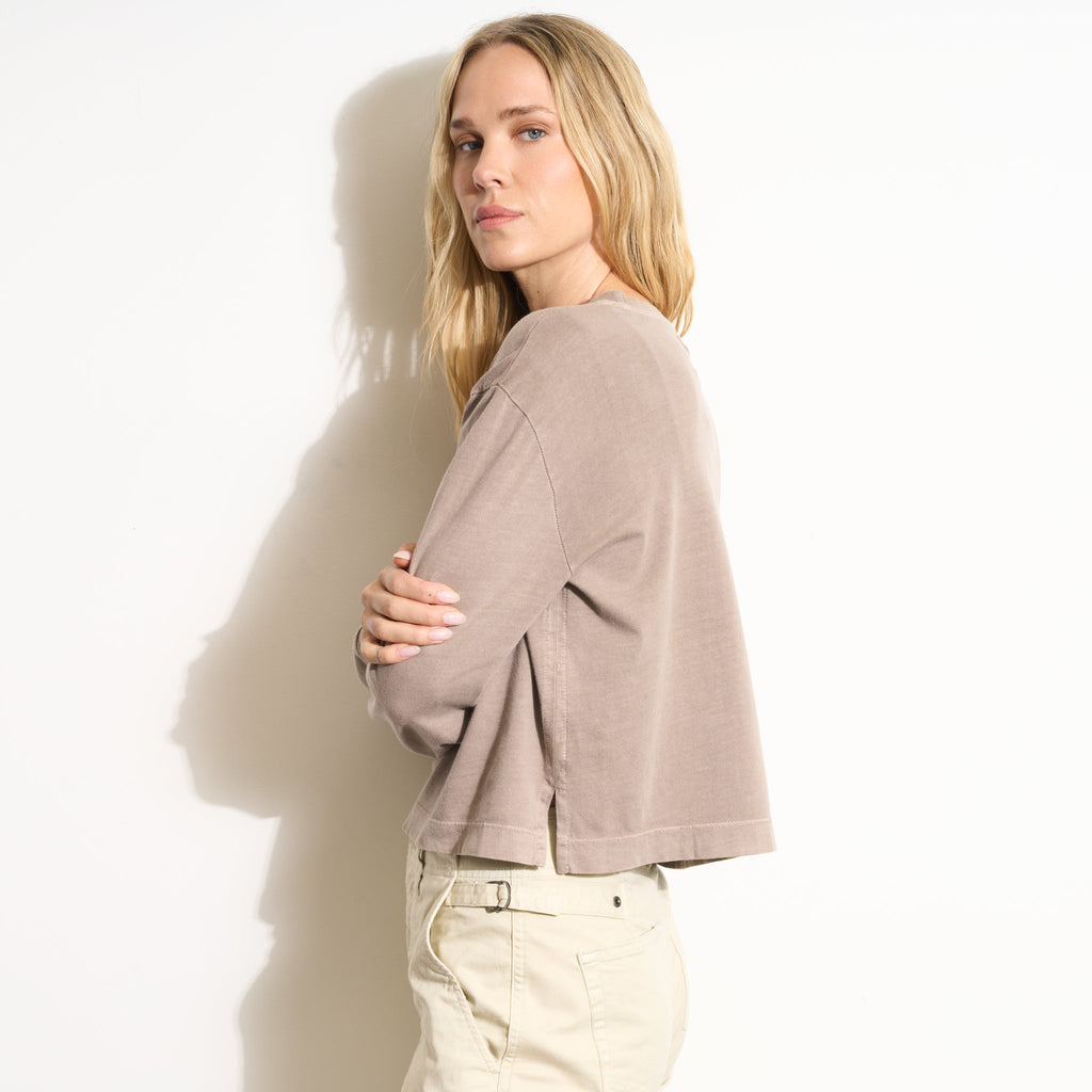 Reagan Long Sleeve Boyfriend Tee