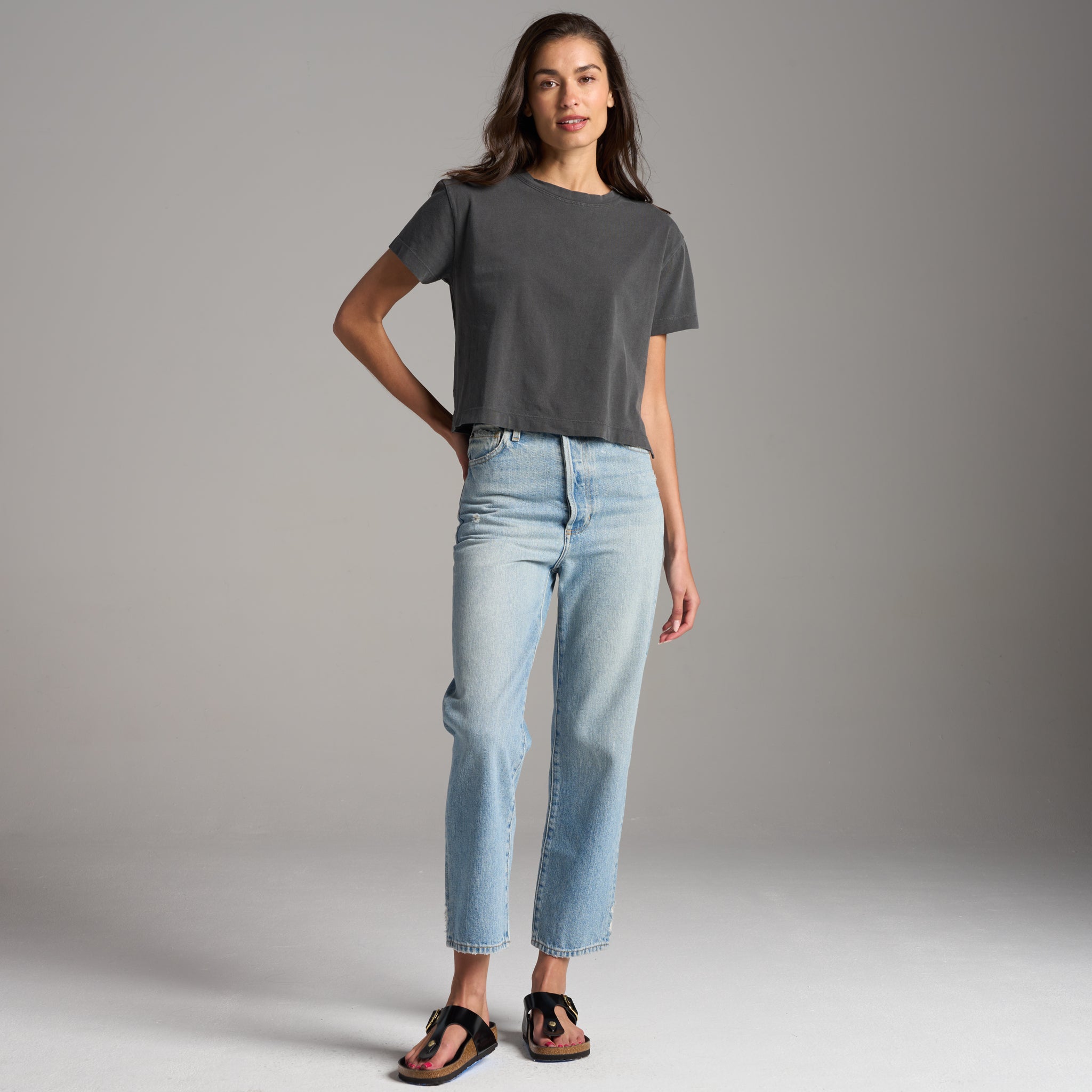 Reagan Short Sleeve Boyfriend Tee