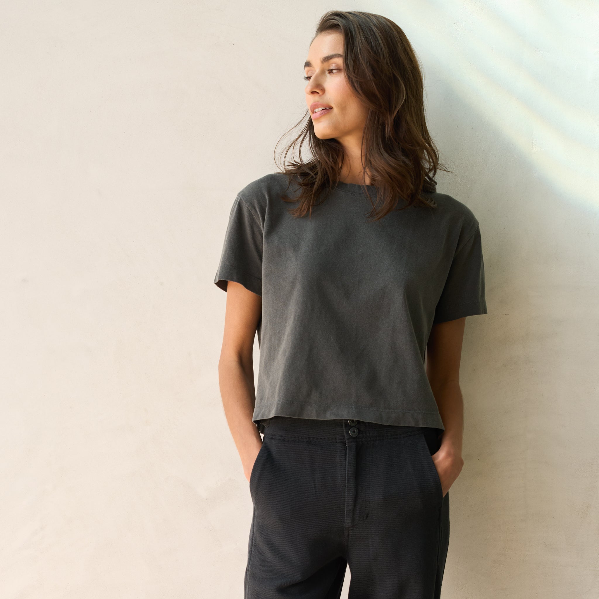 Reagan Short Sleeve Boyfriend Tee