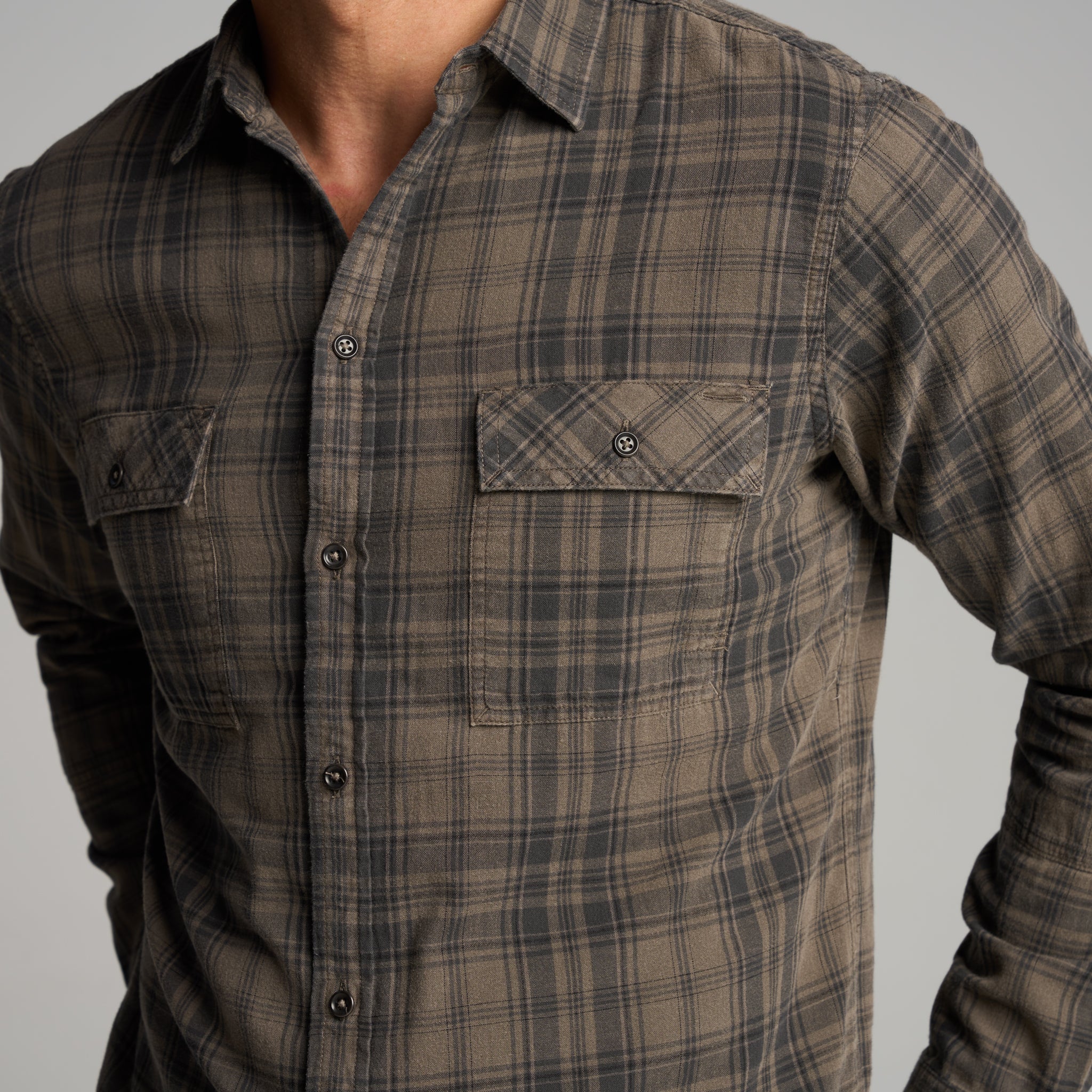 Redding Long Sleeve Plaid Shirt