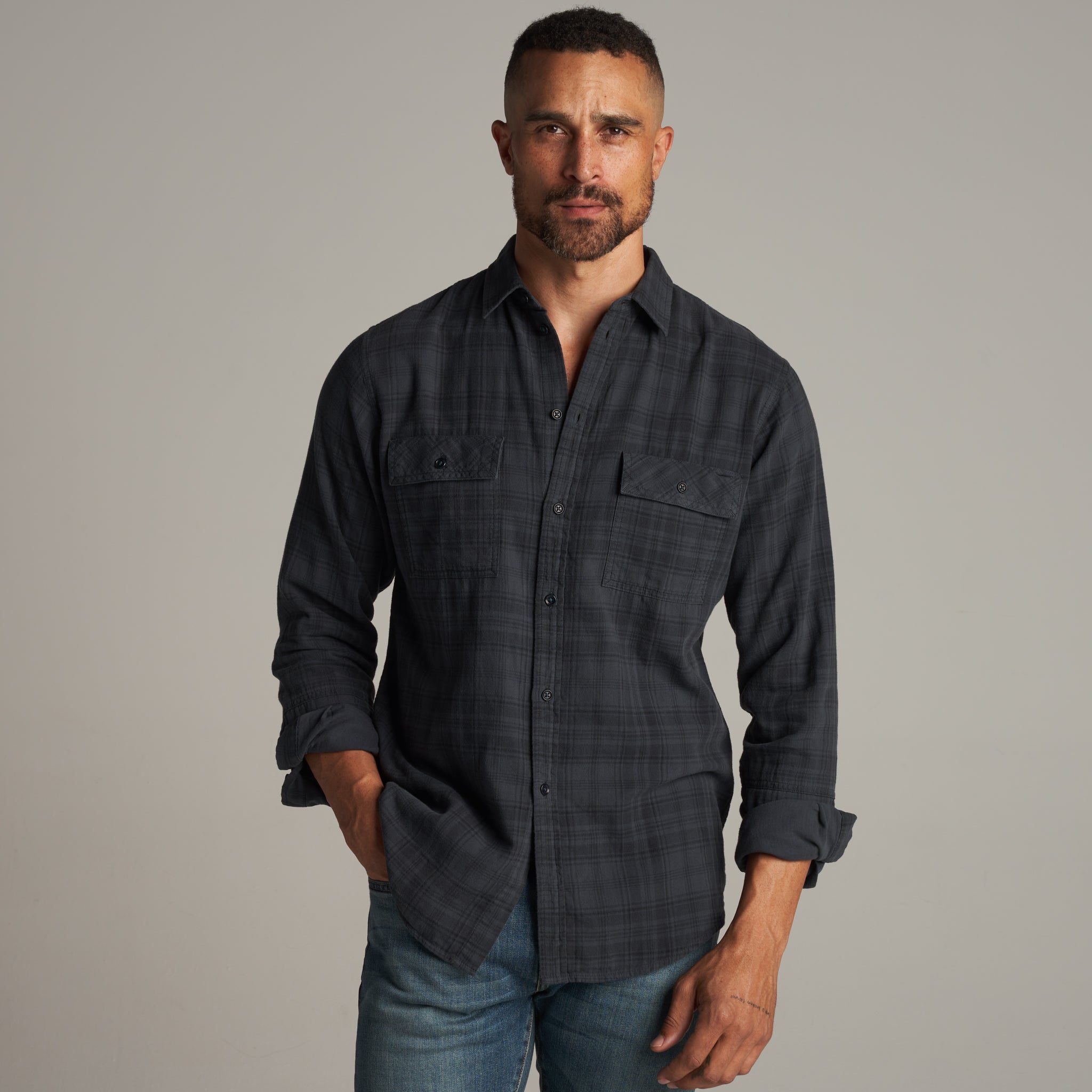 Redding Long Sleeve Plaid Shirt