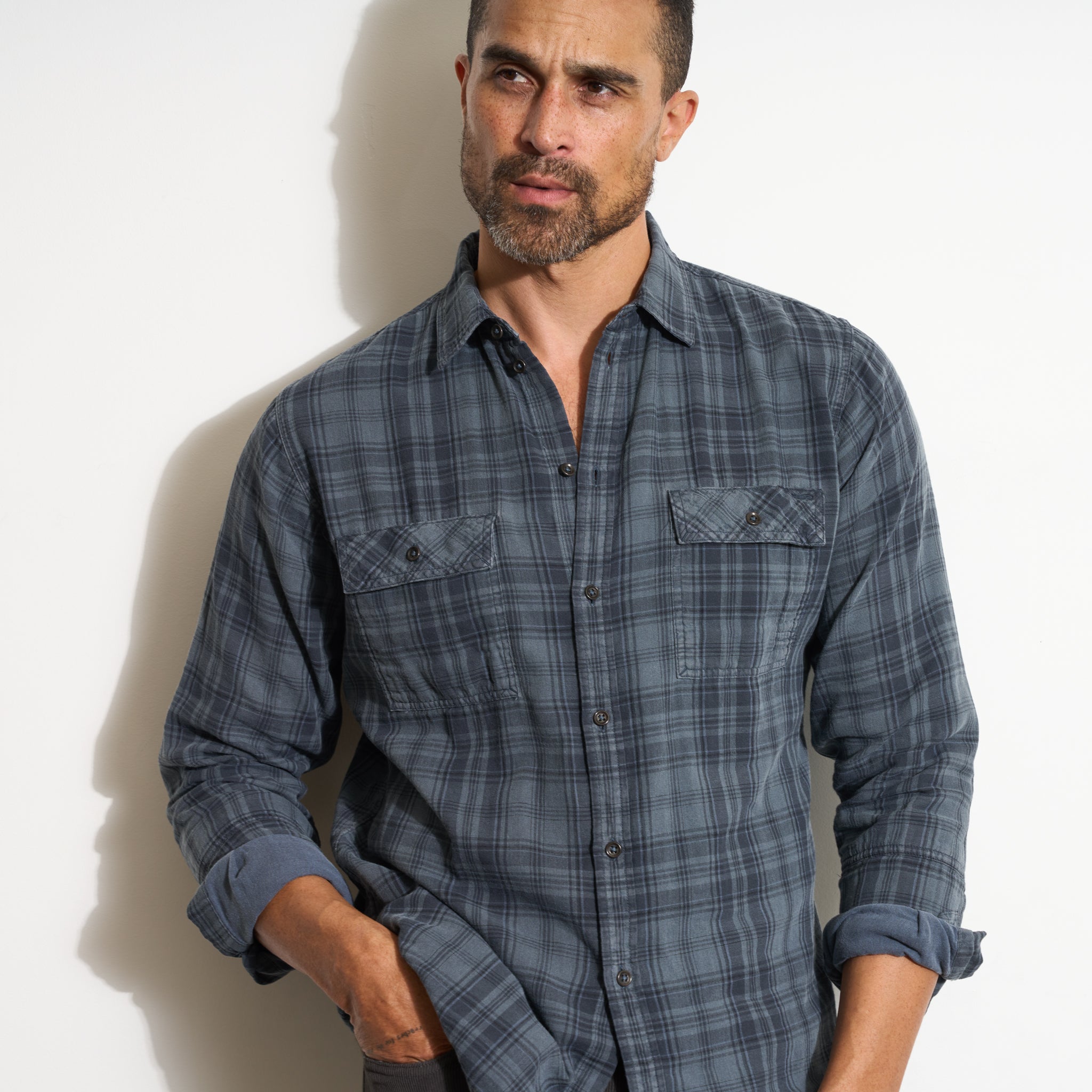 Redding Long Sleeve Plaid Shirt