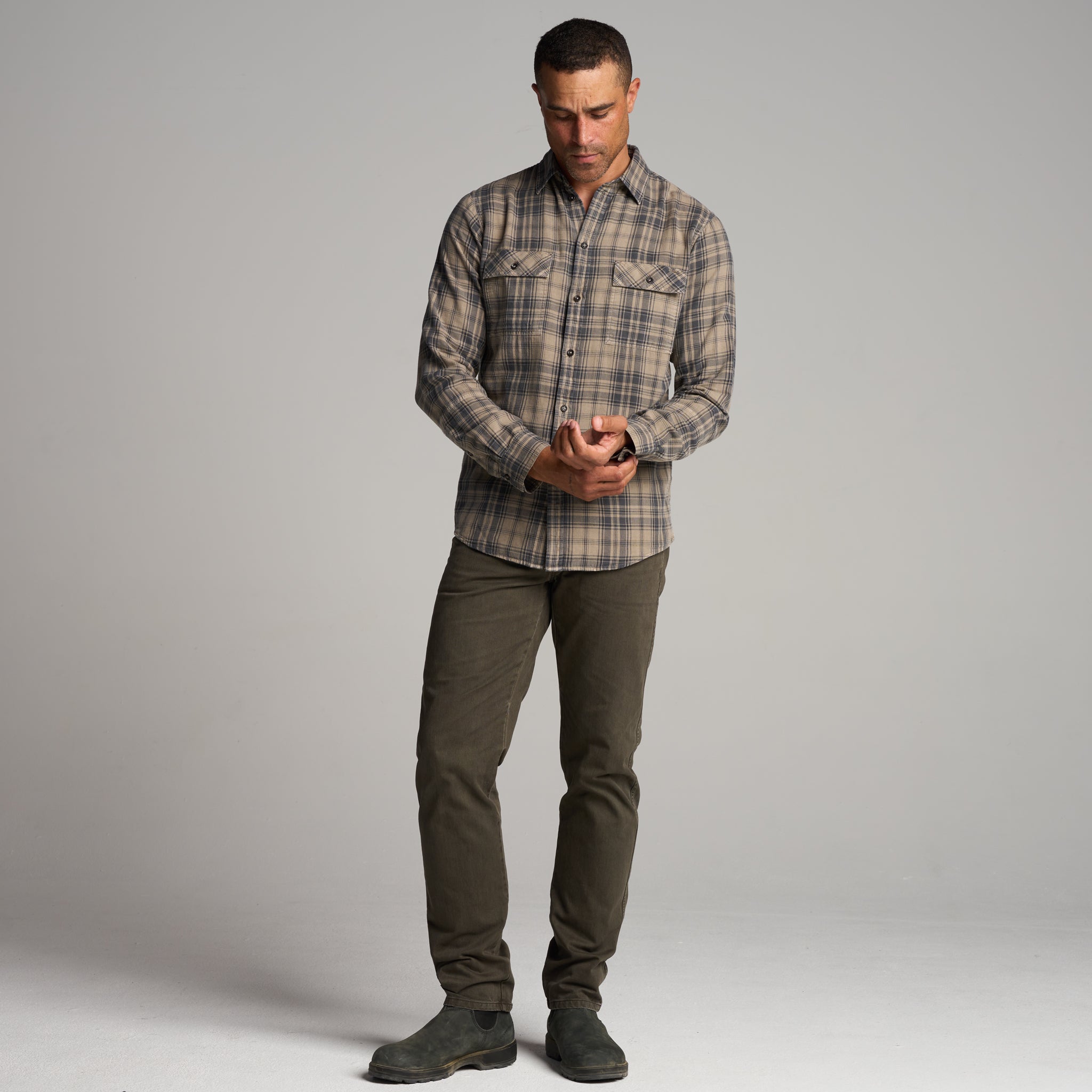 Redding Long Sleeve Plaid Shirt