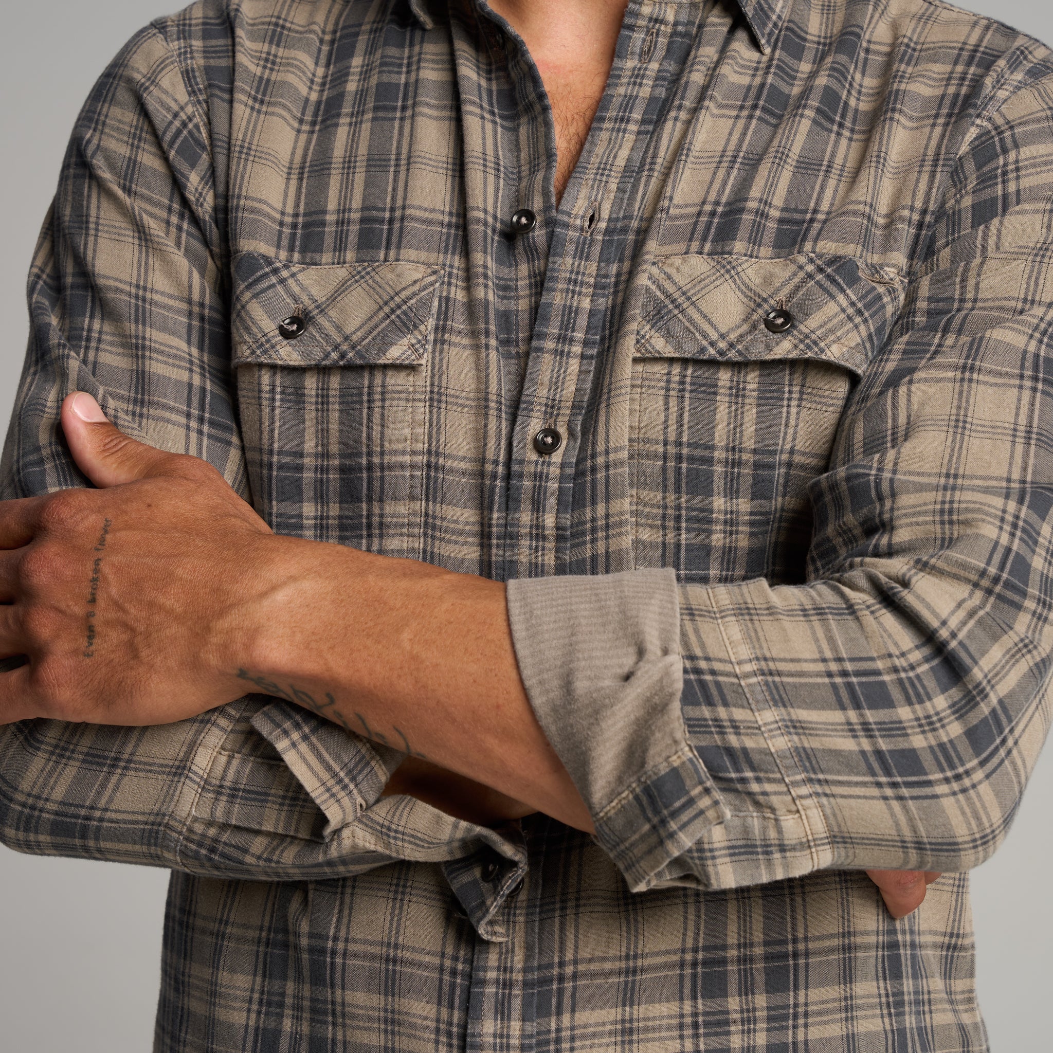 Redding Long Sleeve Plaid Shirt