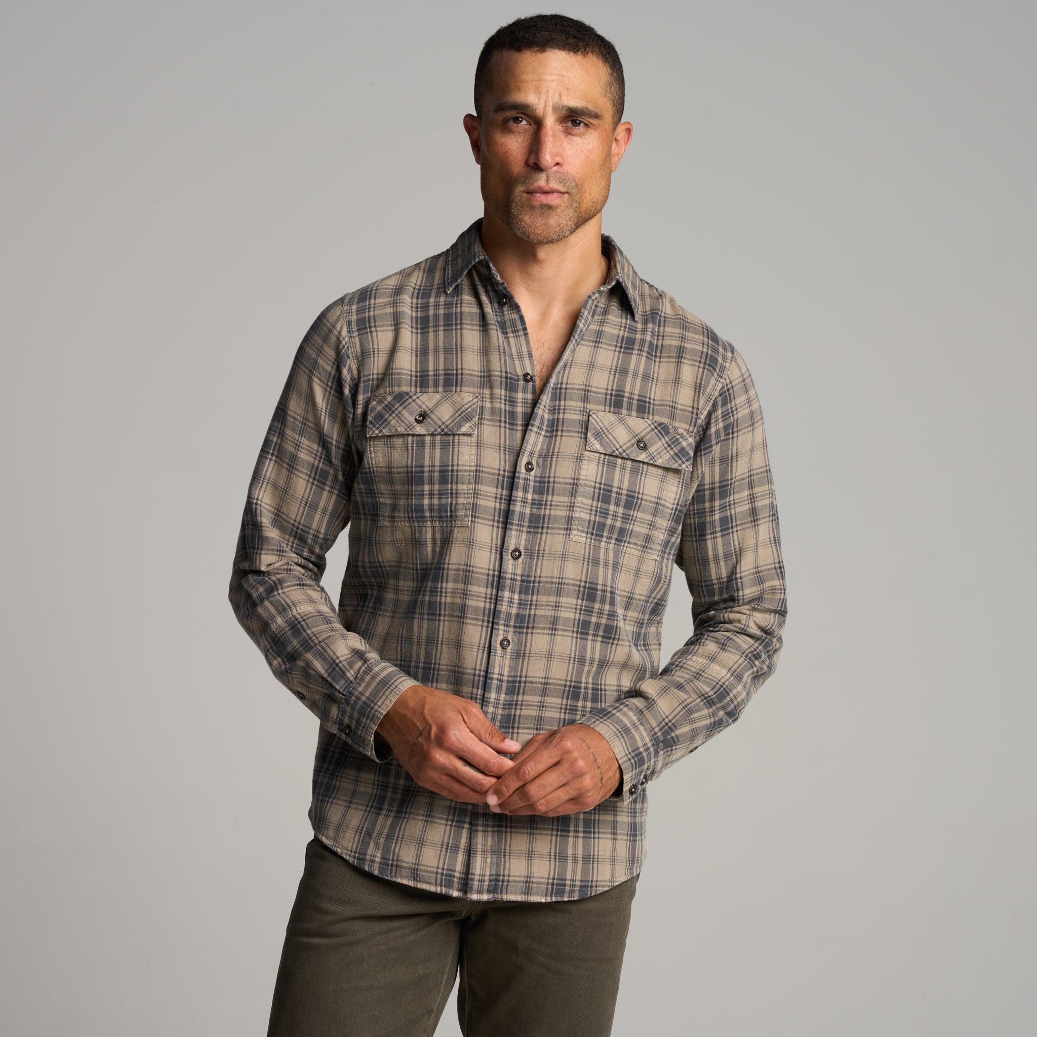 Redding Long Sleeve Plaid Shirt