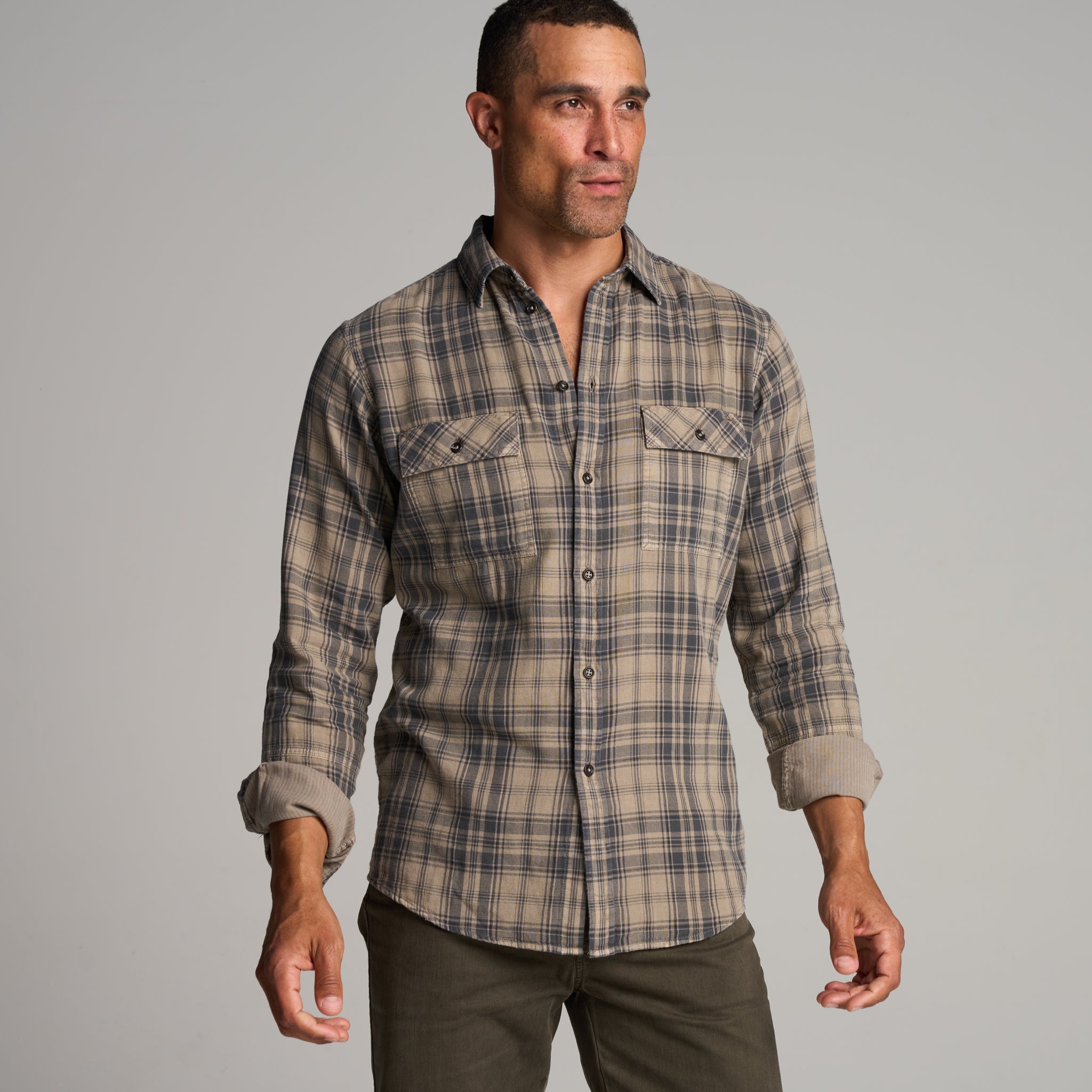 Redding Long Sleeve Plaid Shirt