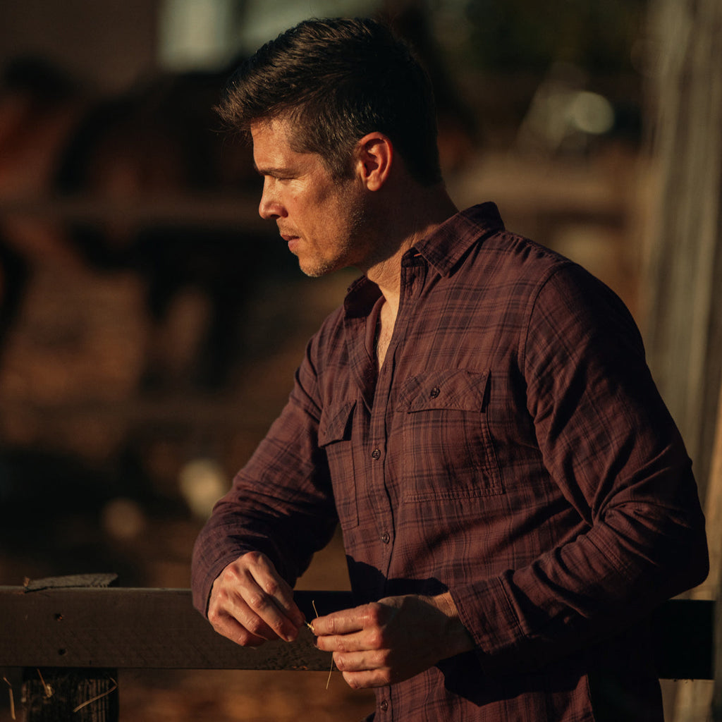 Redding Long Sleeve Plaid Shirt