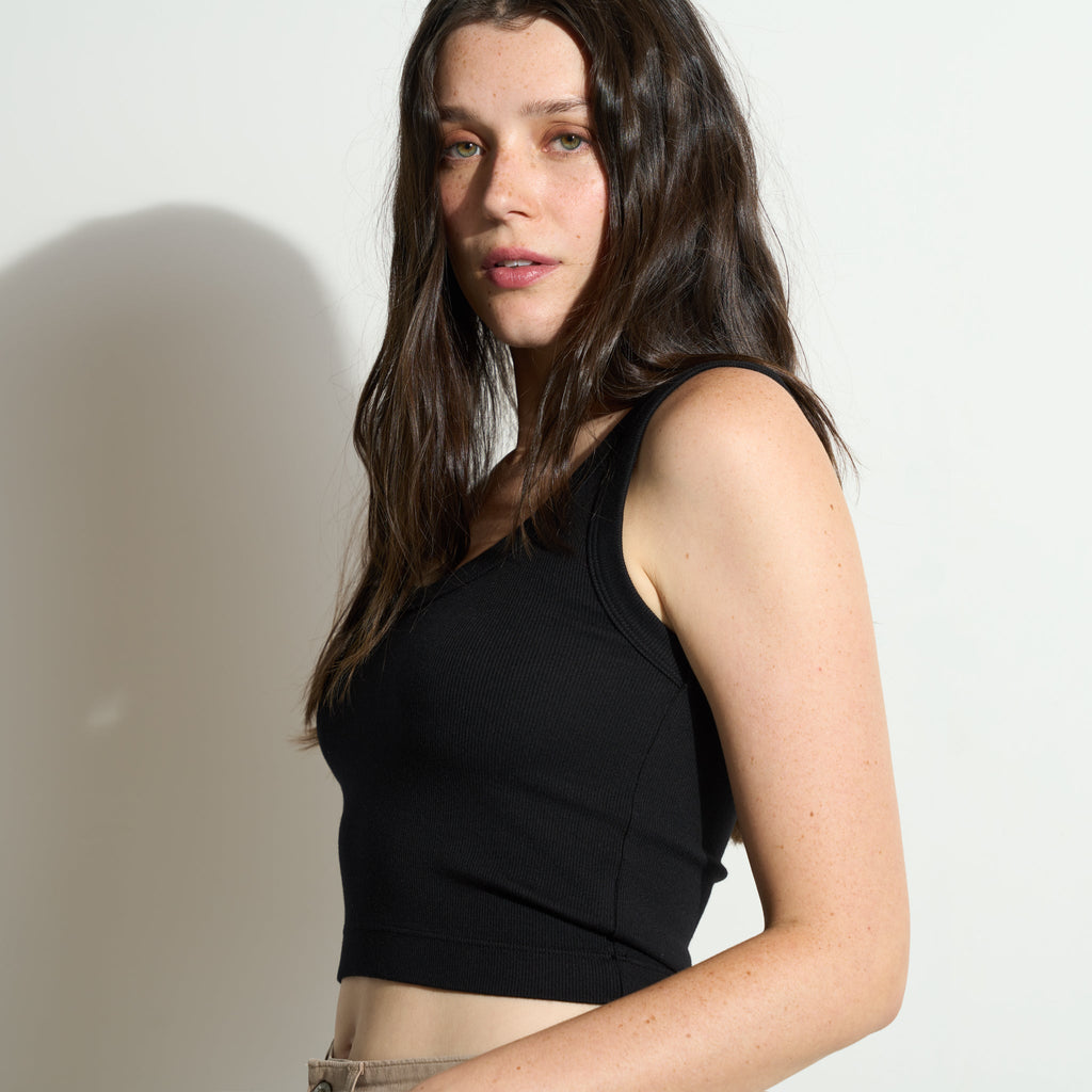 Reese Contour Crop Tank