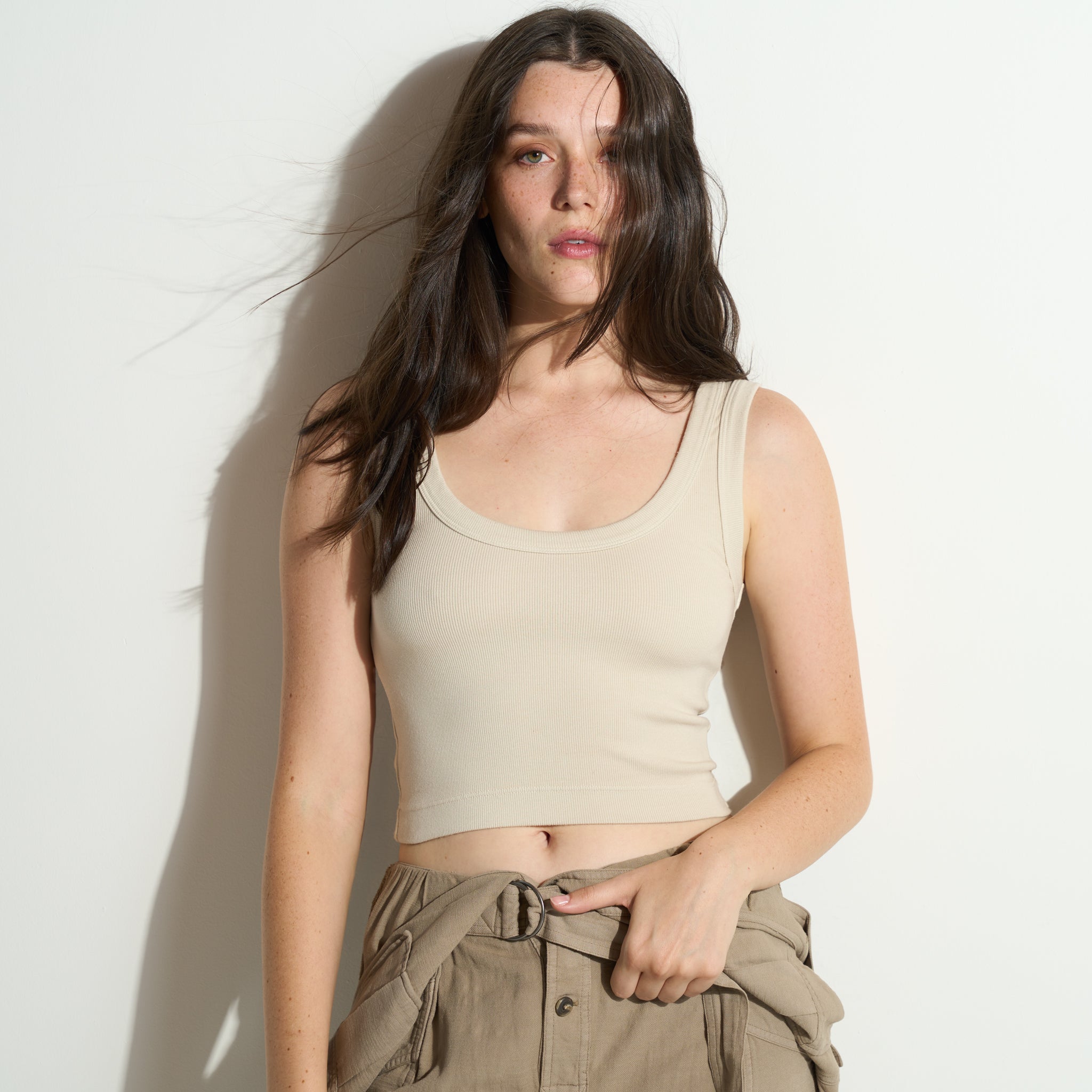 Reese Contour Crop Tank