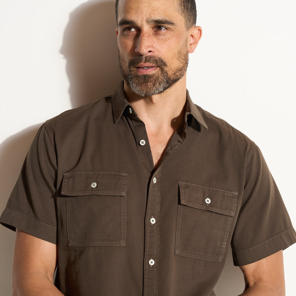 Riley Heritage Twill Short Sleeve Shirt