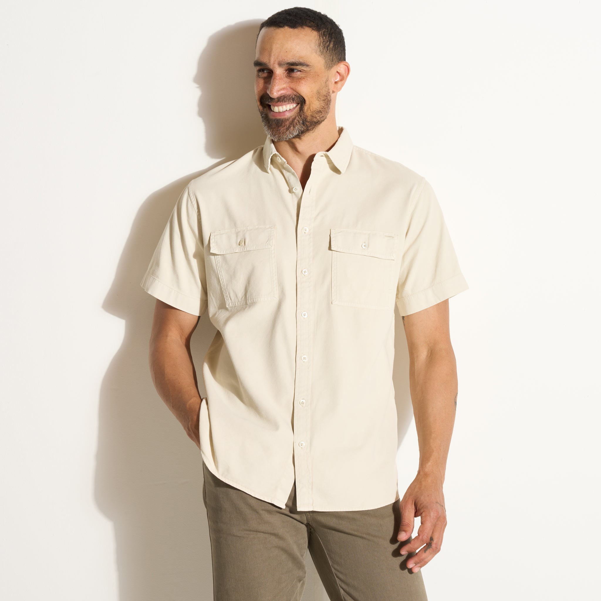 Riley Heritage Twill Short Sleeve Shirt