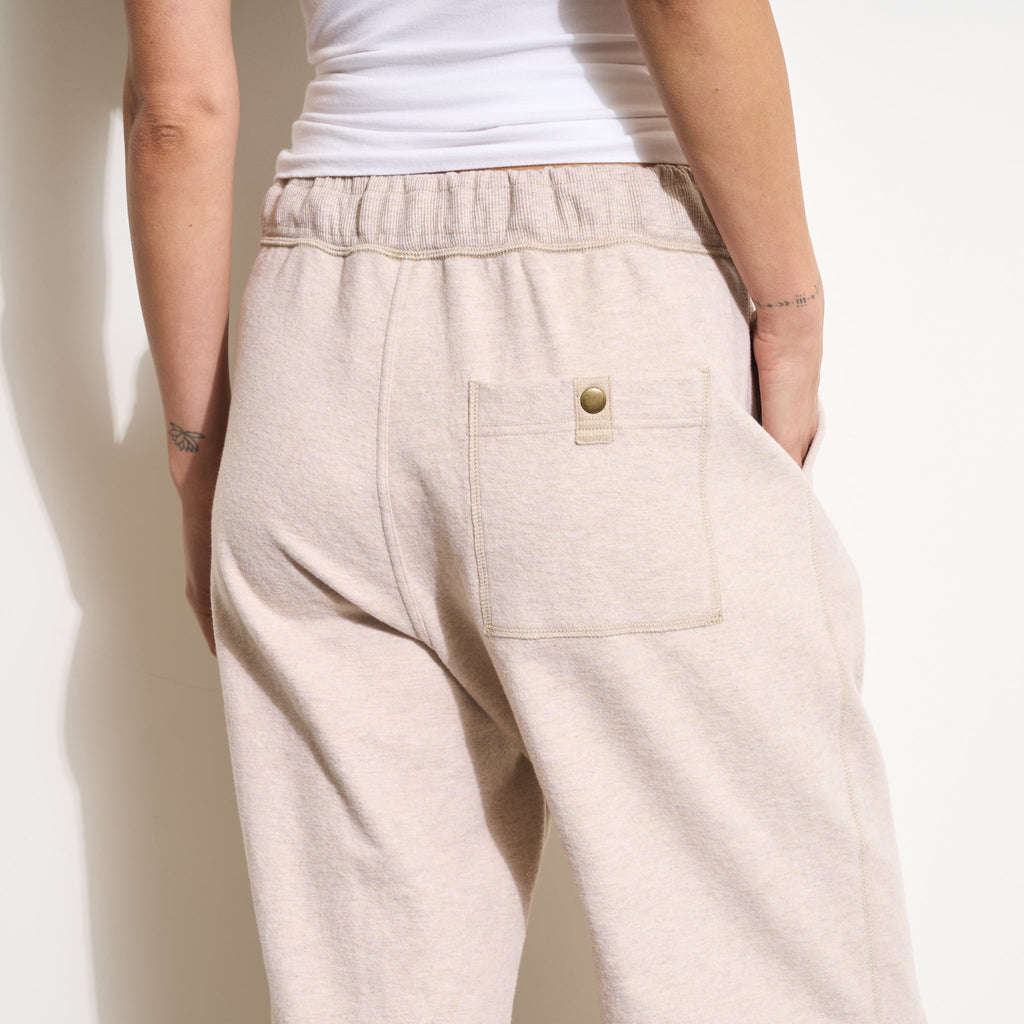 Robbie Relaxed Drawstring Felted Pant