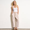 Robbie Relaxed Drawstring Felted Pant