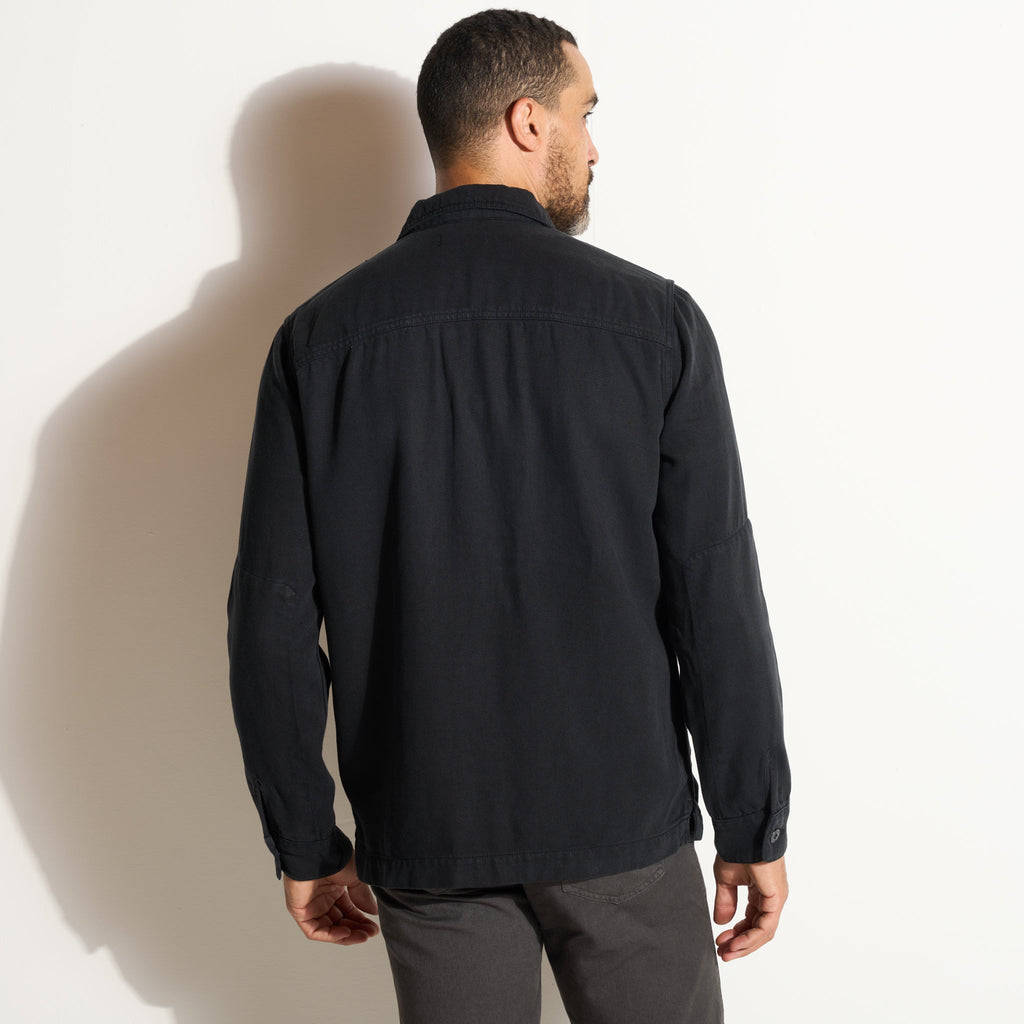 San Angelo Draped Denim Twill Jacket