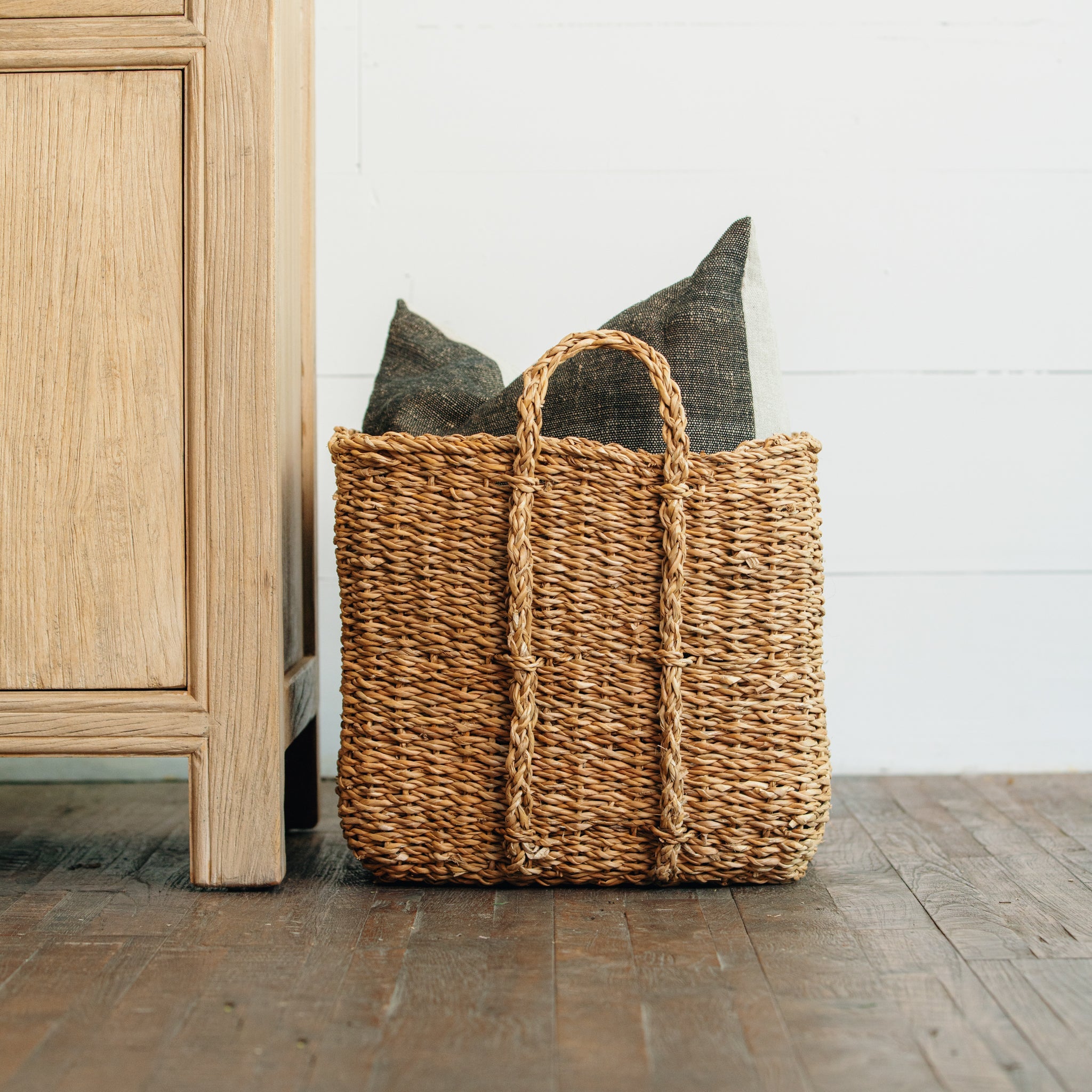 Square Seagrass Basket