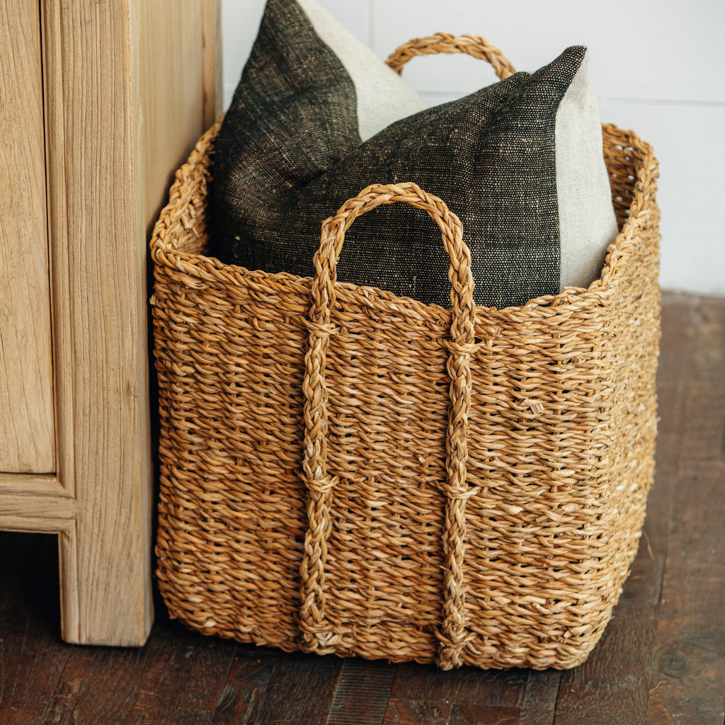 Square Seagrass Basket
