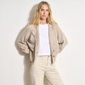 Tullia Double Breasted Sweater Jacket
