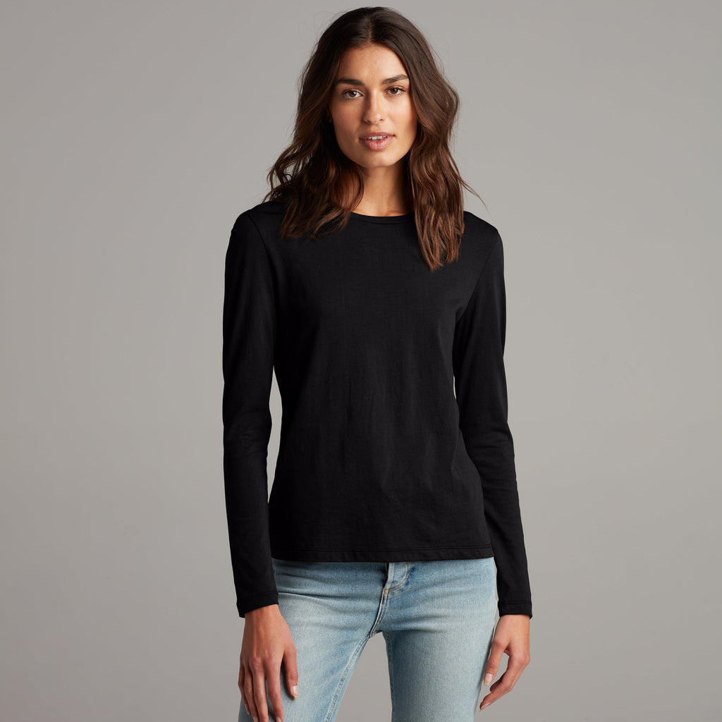 Tyler Long Sleeve Crew Neck Tee