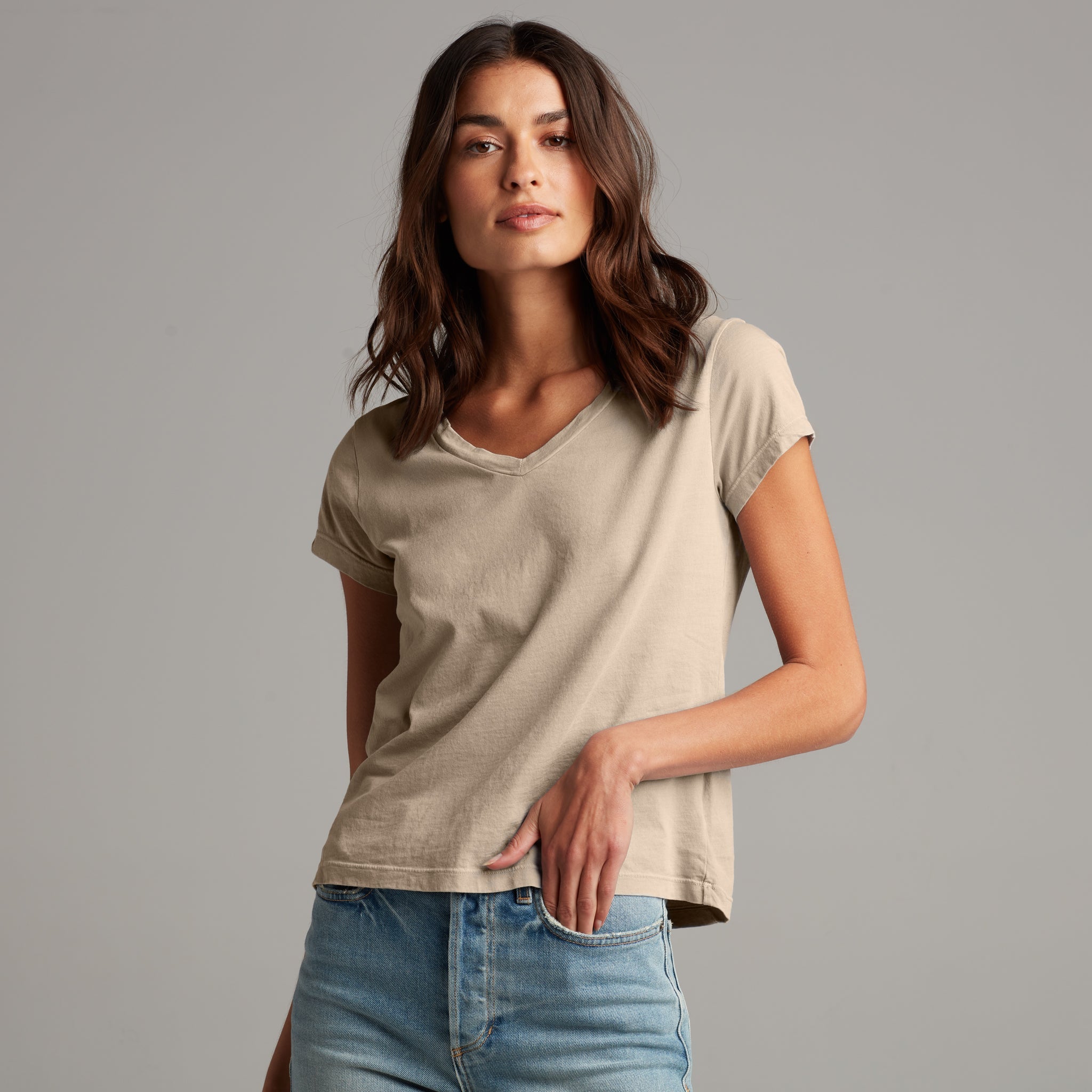 Tyler V Neck Tee