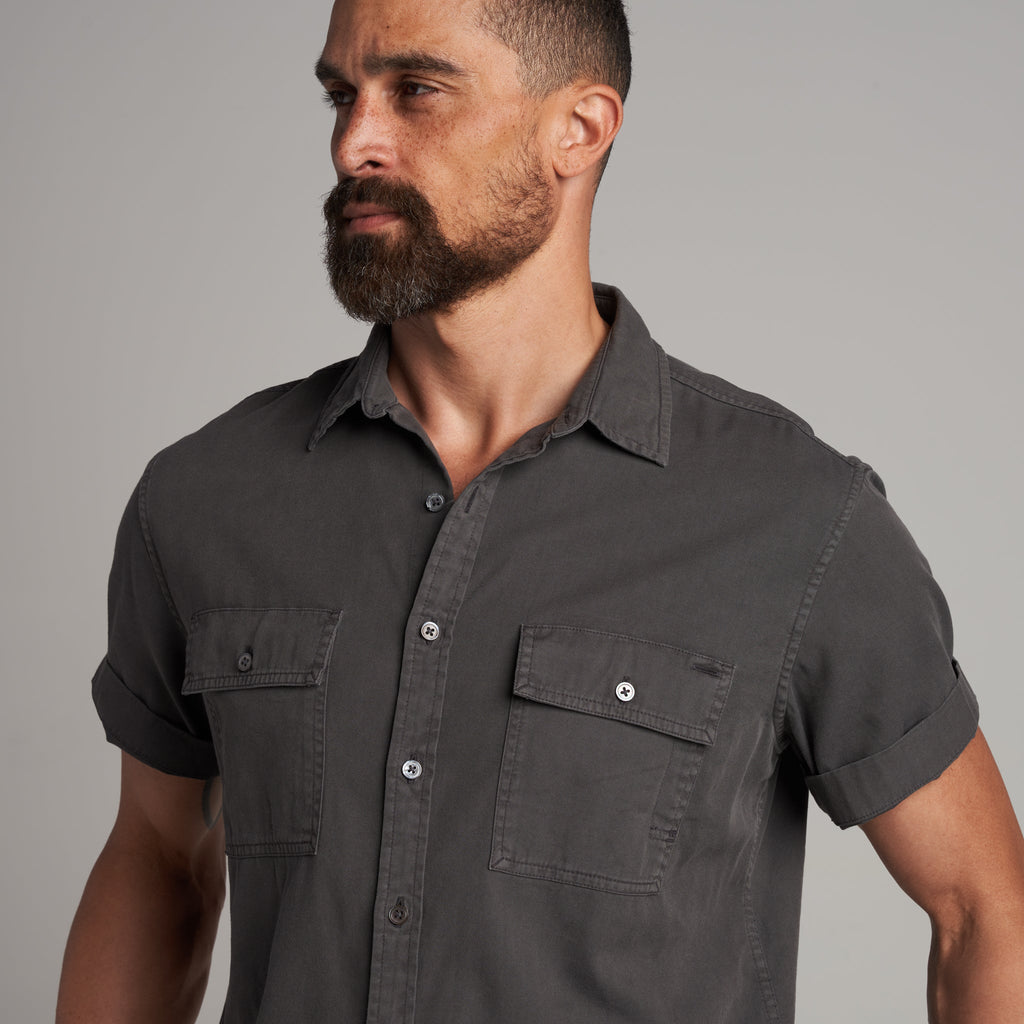 Riley Heritage Twill Short Sleeve Shirt