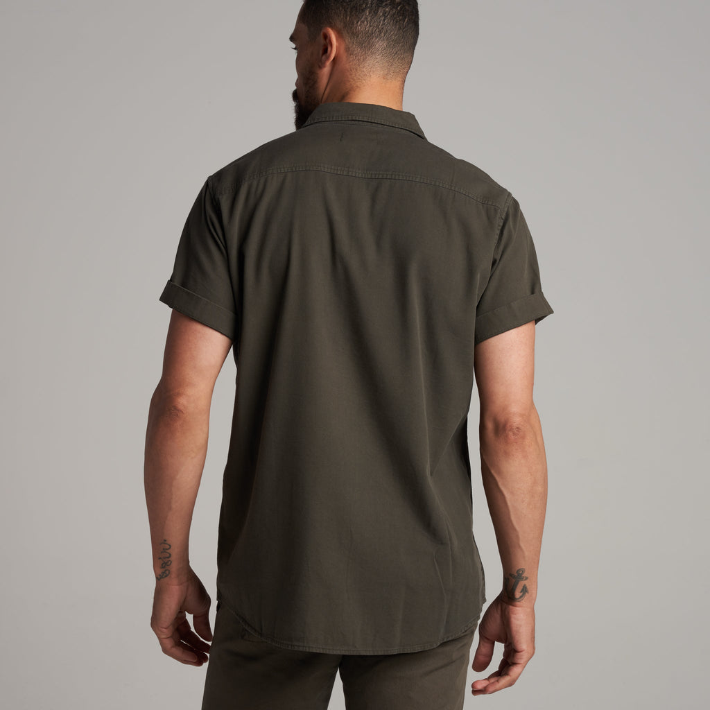 Riley Heritage Twill Short Sleeve Shirt
