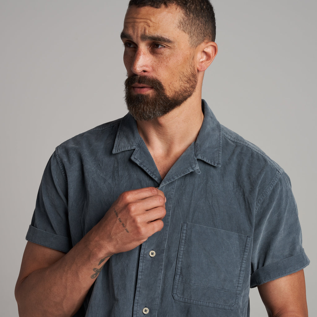 Zion Corduroy Camp Shirt