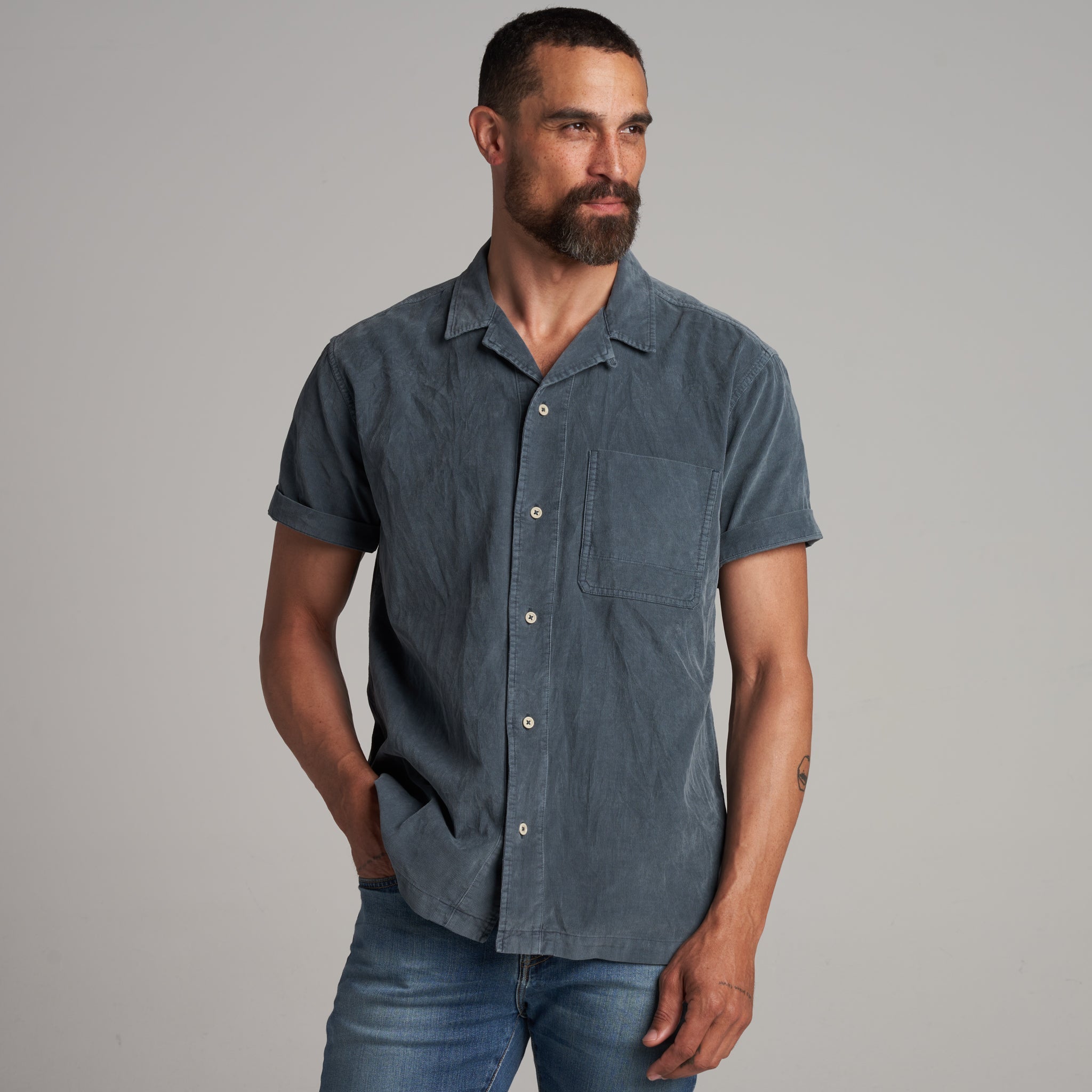 Zion Corduroy Camp Shirt
