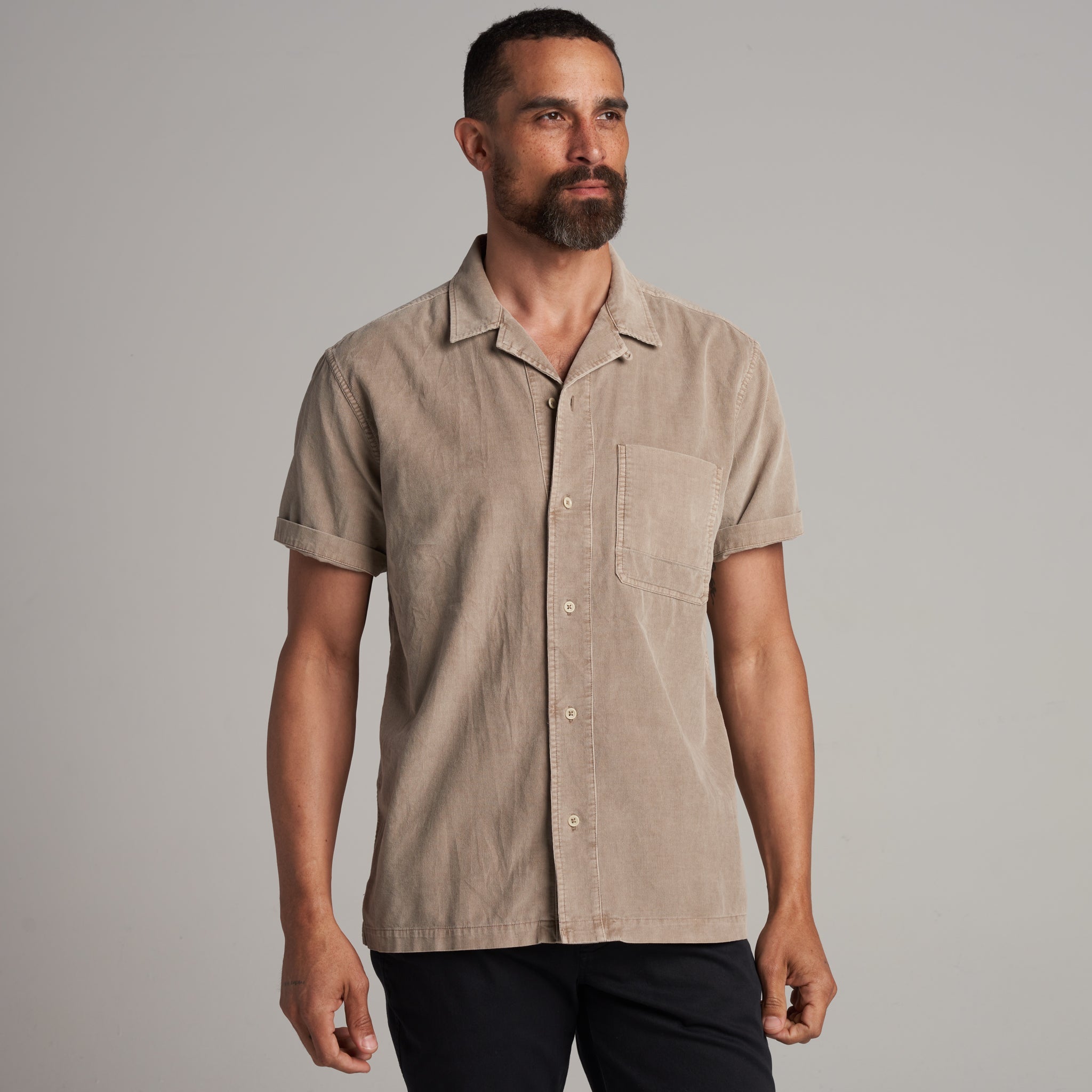 Zion Corduroy Camp Shirt
