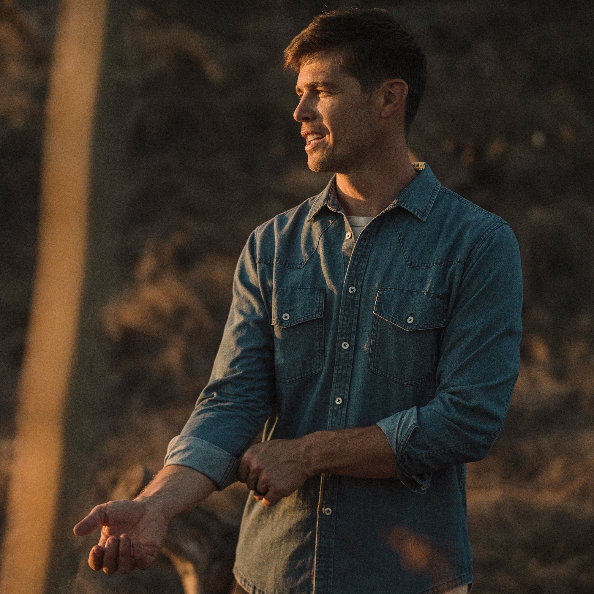 Abilene Long Sleeve Denim Shirt