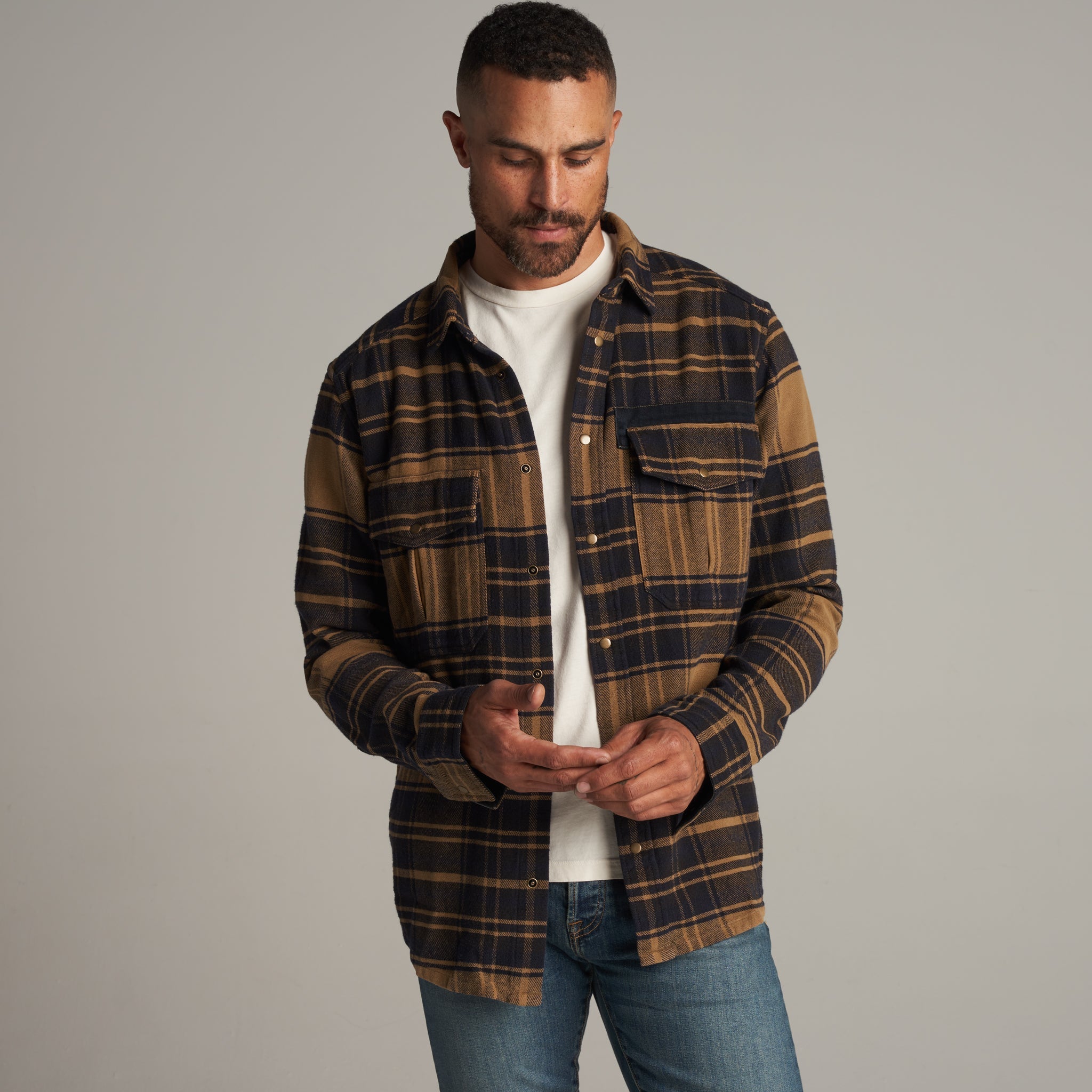 Axel Flannel Shirt Jacket