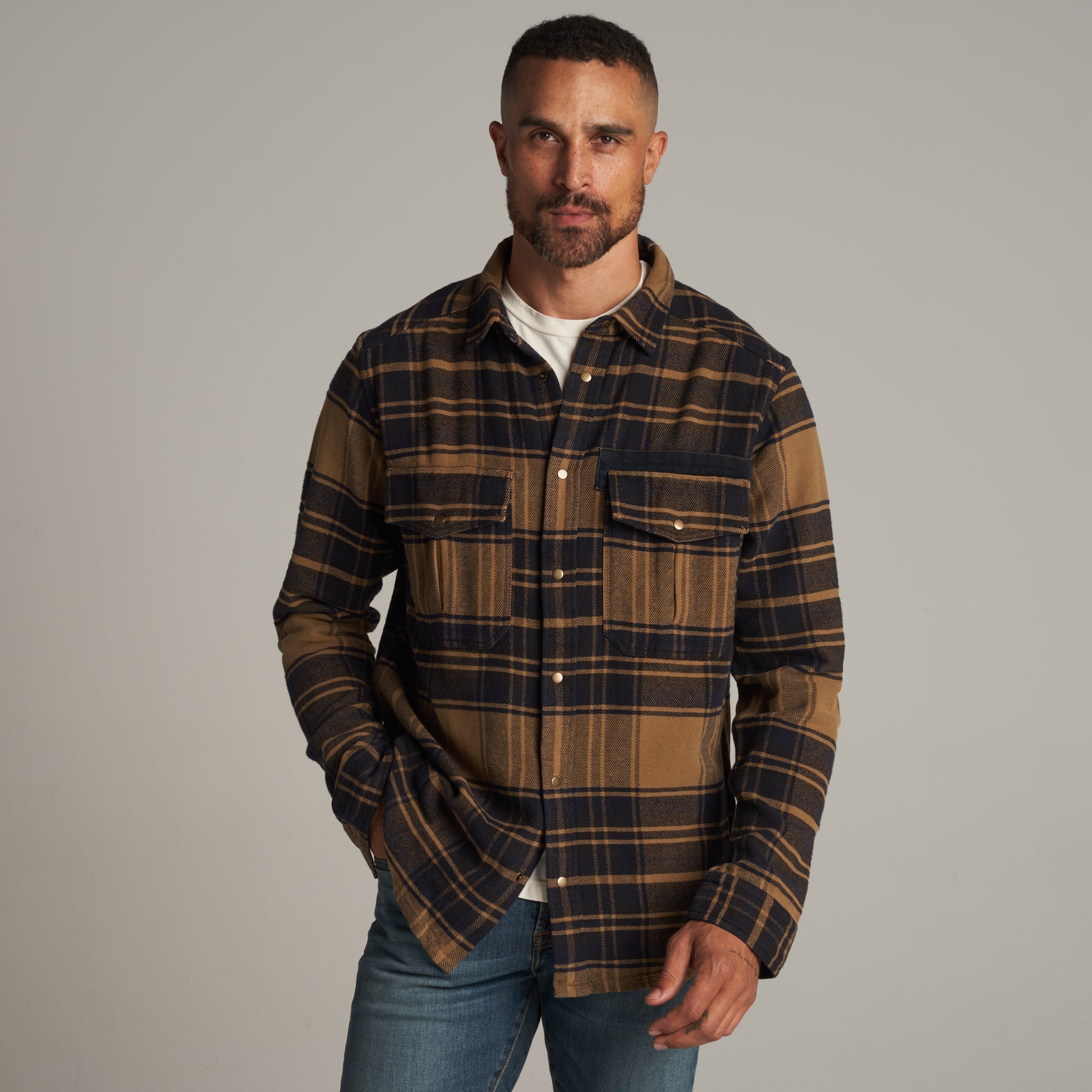 Axel Flannel Shirt Jacket