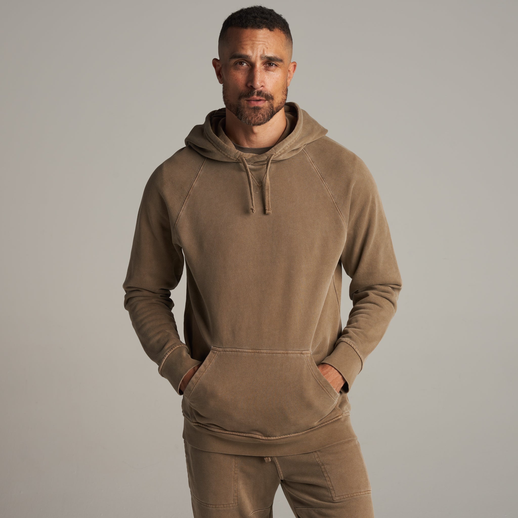 Barton Terry Raglan Hoodie
