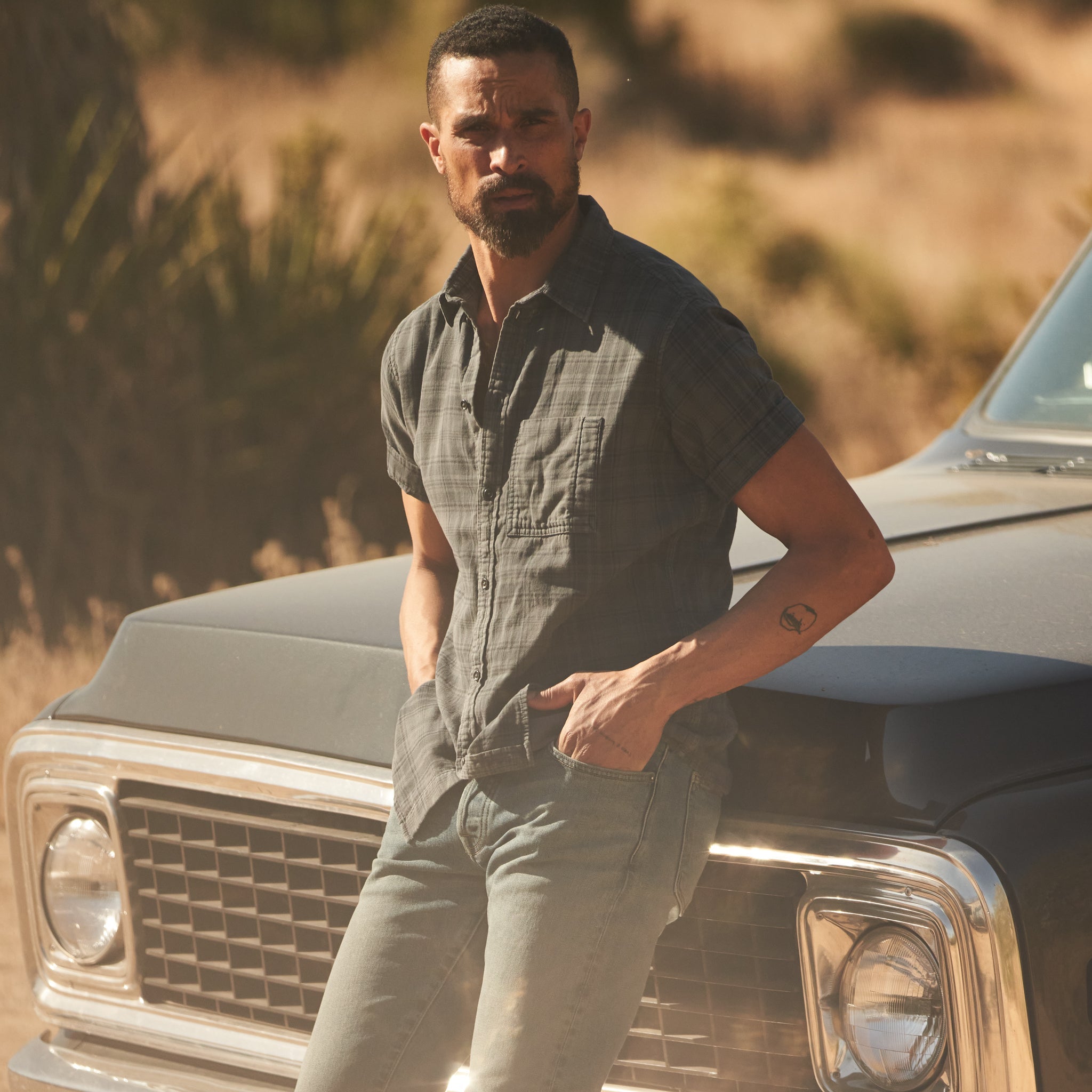 Bray Short Sleeve Plaid Shirt