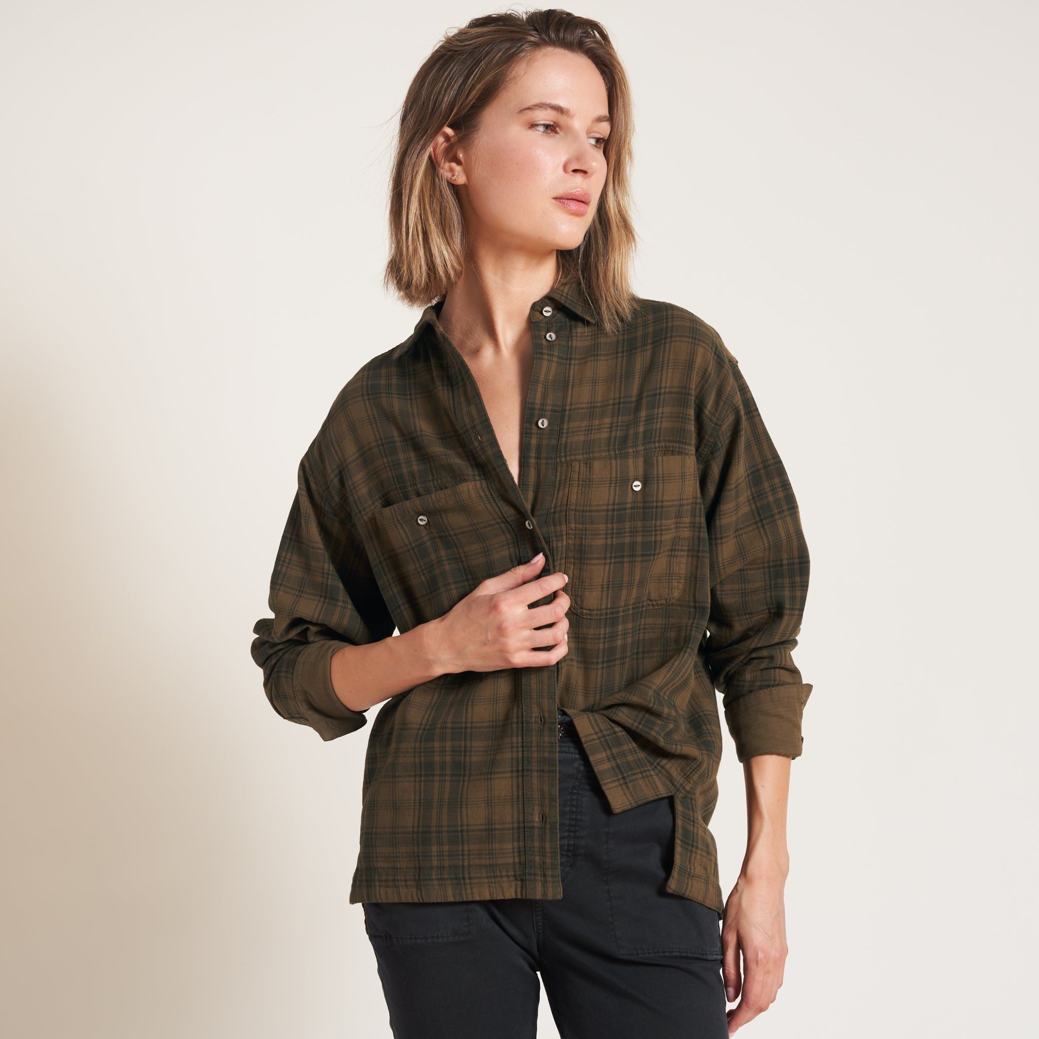 Dallas Oversized Plaid Shirt