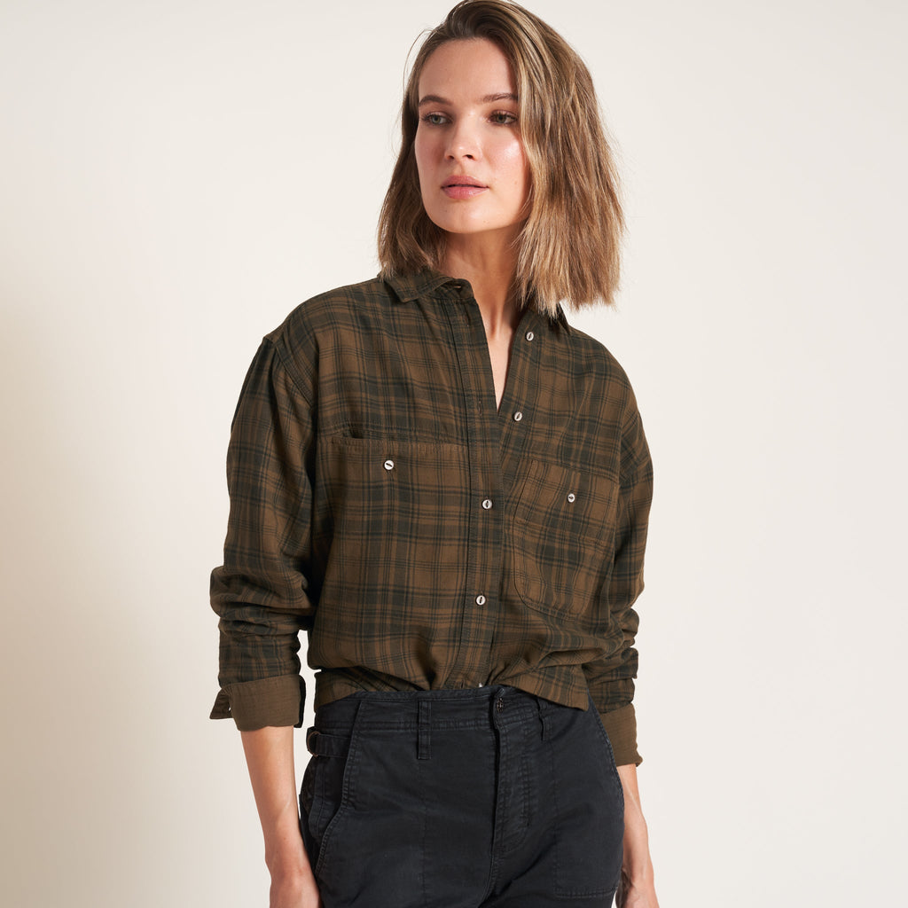 Dallas Oversized Plaid Shirt
