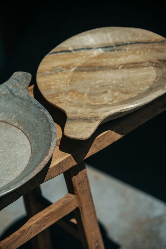 Hand Carved Marble Tray