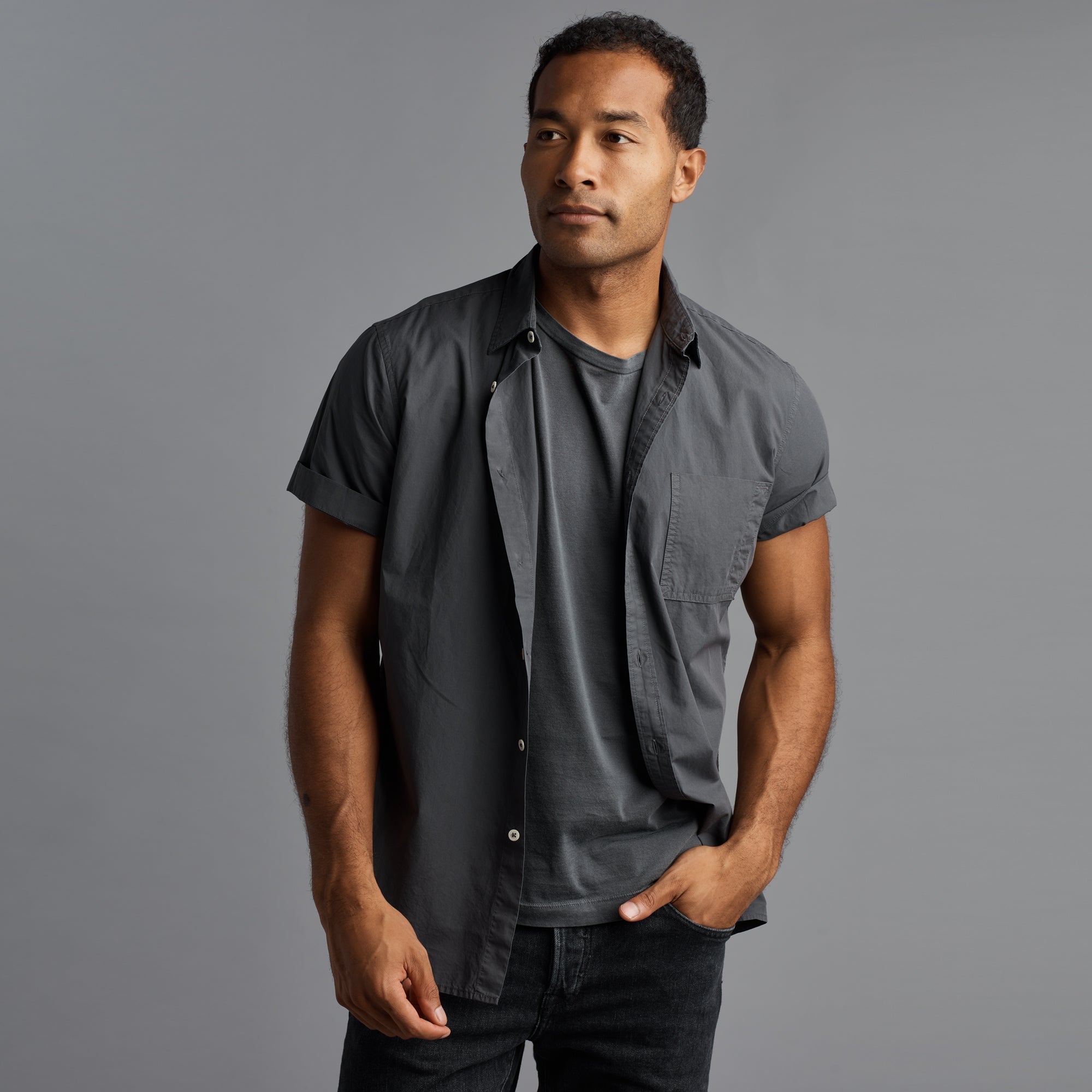 Houston Short Sleeve Poplin Shirt