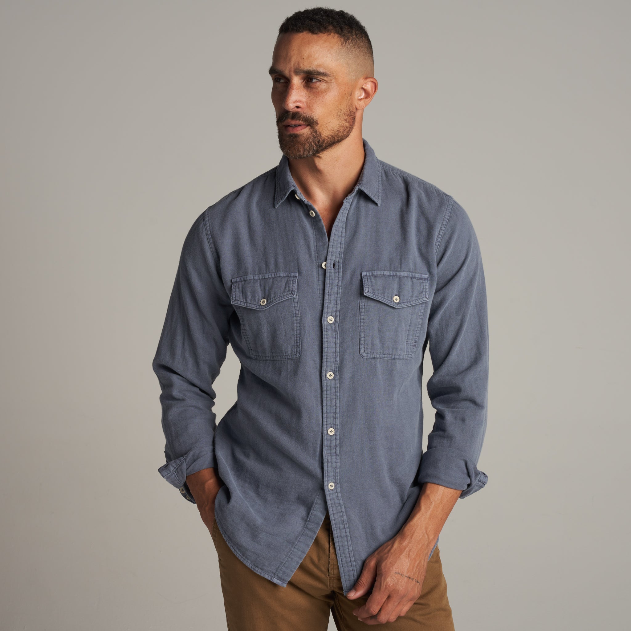 Leeds Double Layer Cotton Gauze Shirt