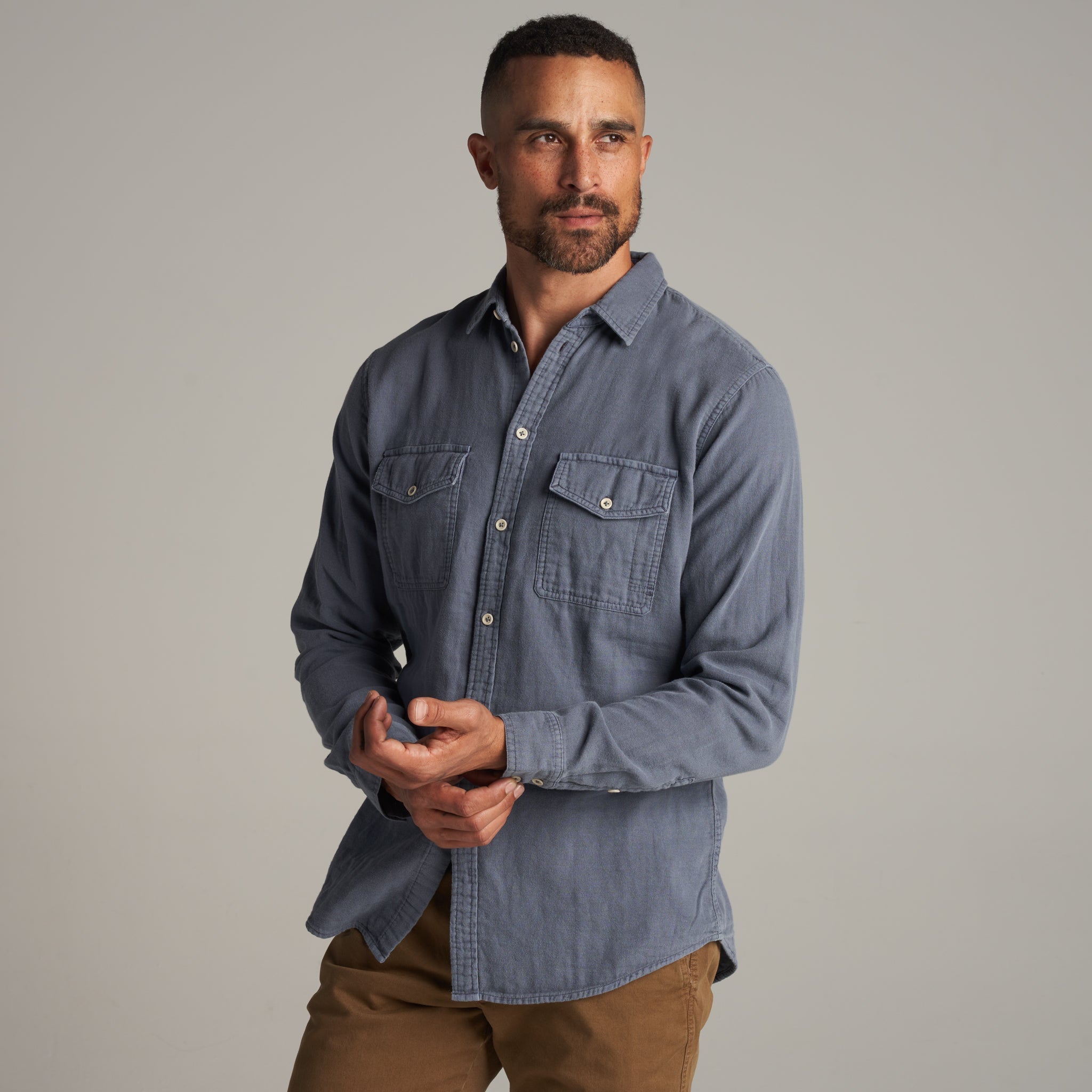 Leeds Double Layer Cotton Gauze Shirt
