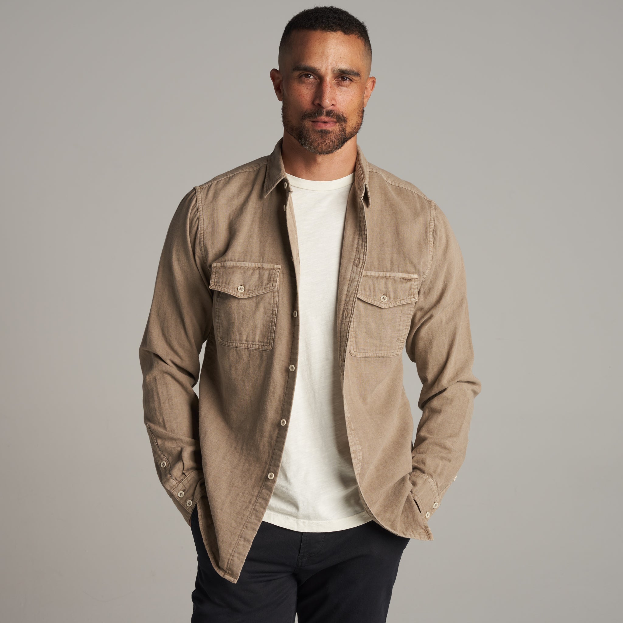 Leeds Double Layer Cotton Gauze Shirt