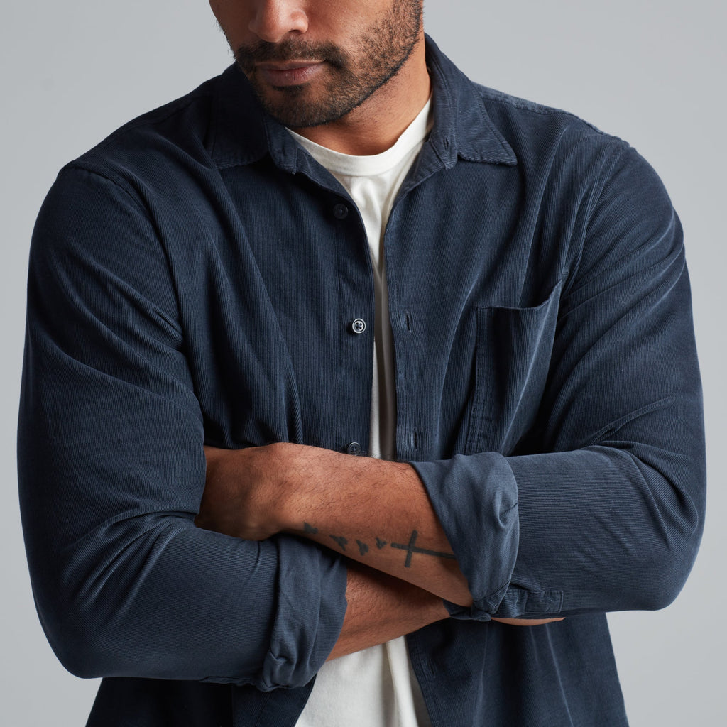 Nobel Fine Wale Cord Shirt