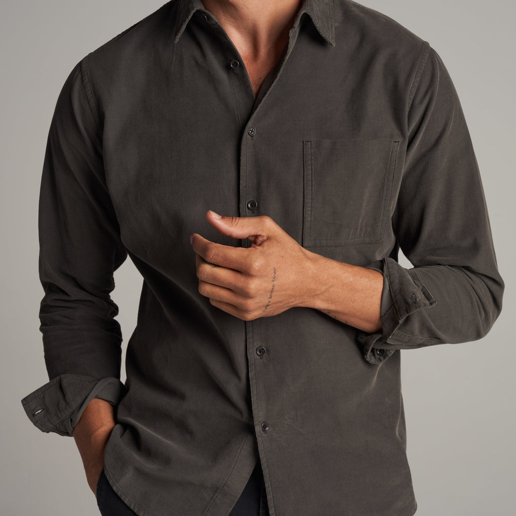 Nobel Fine Wale Cord Shirt