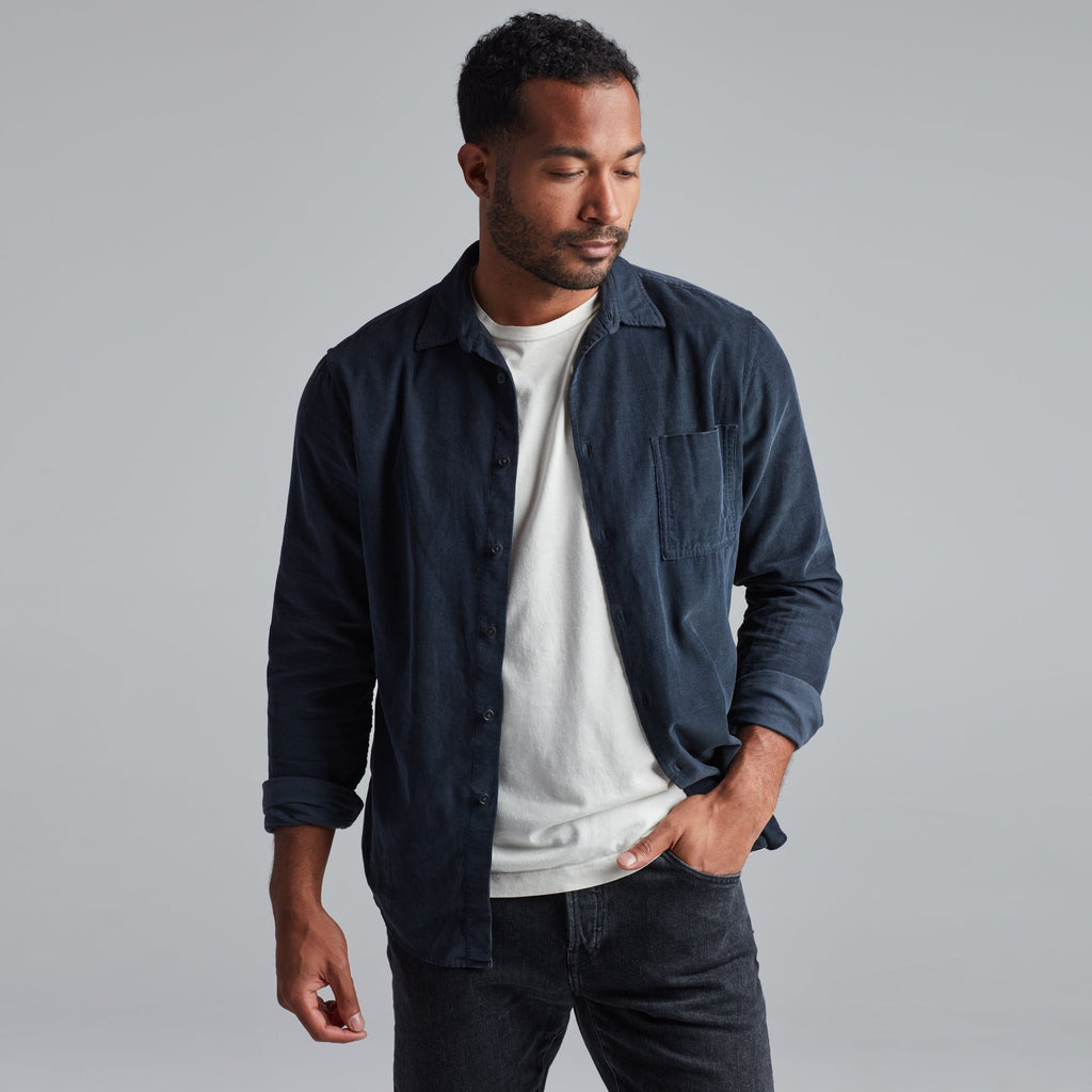 Nobel Fine Wale Cord Shirt