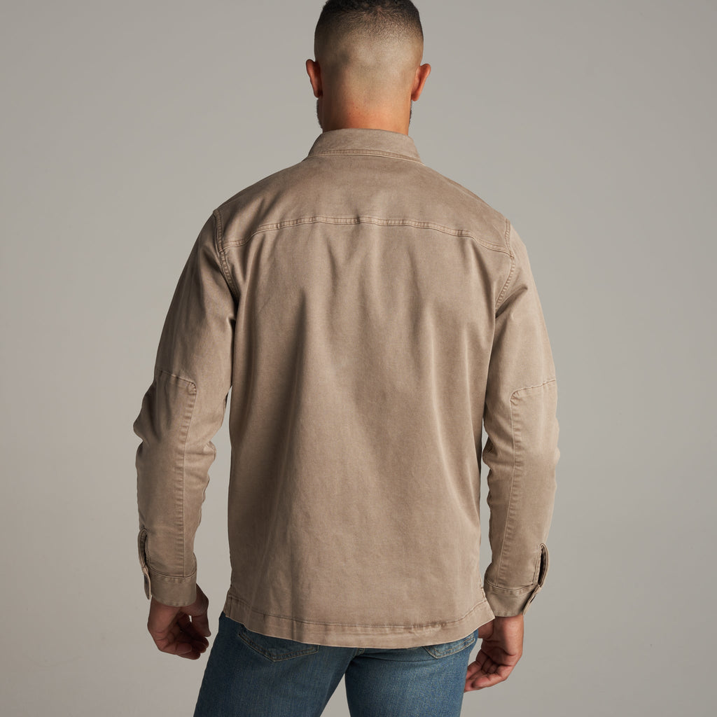 Odessa Mid-Century Twill Field Jacket