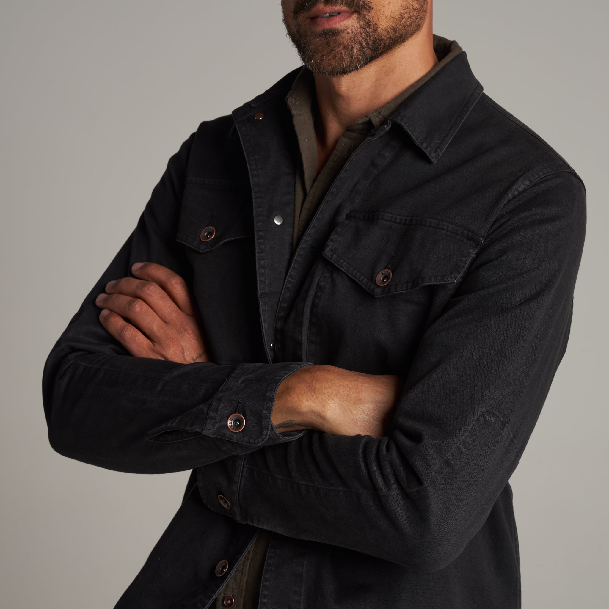 Odessa Mid-Century Twill Field Jacket