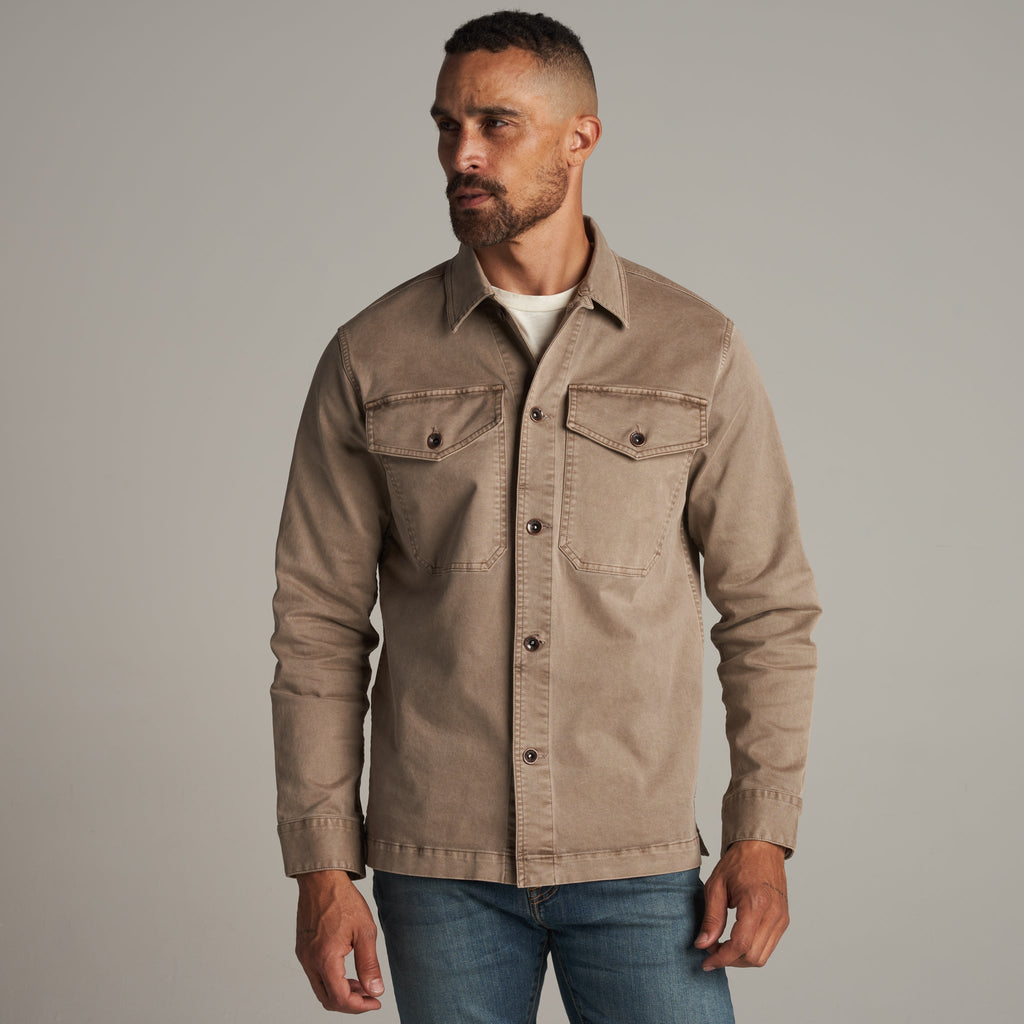 Odessa Mid-Century Twill Field Jacket