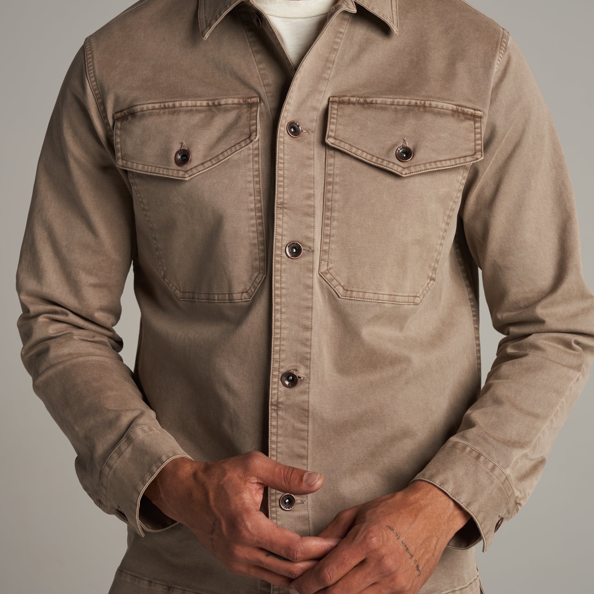 Odessa Mid-Century Twill Field Jacket