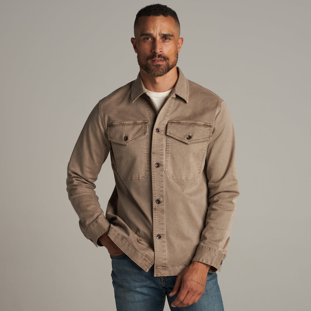 Odessa Mid-Century Twill Field Jacket