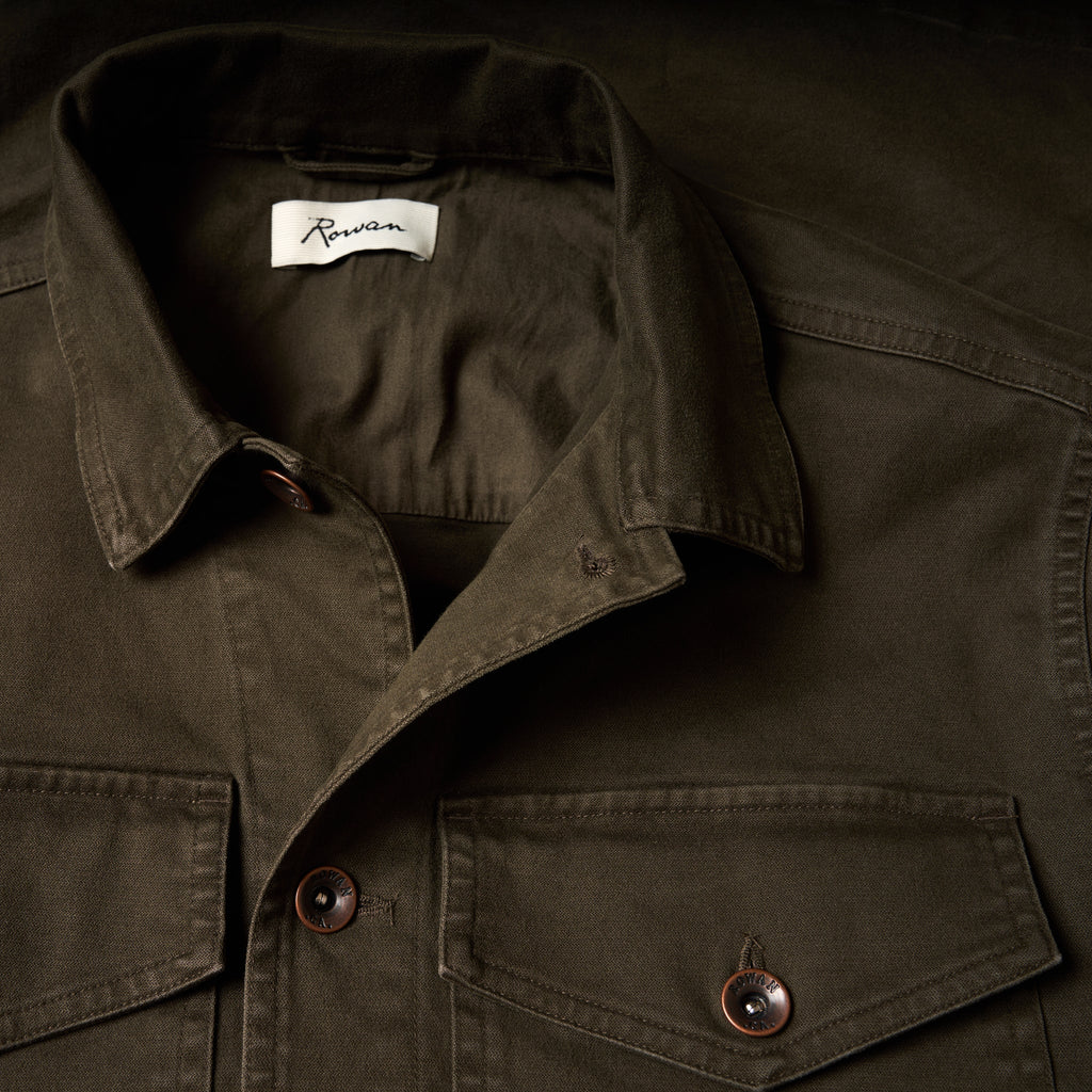 Odessa Mid-Century Twill Field Jacket